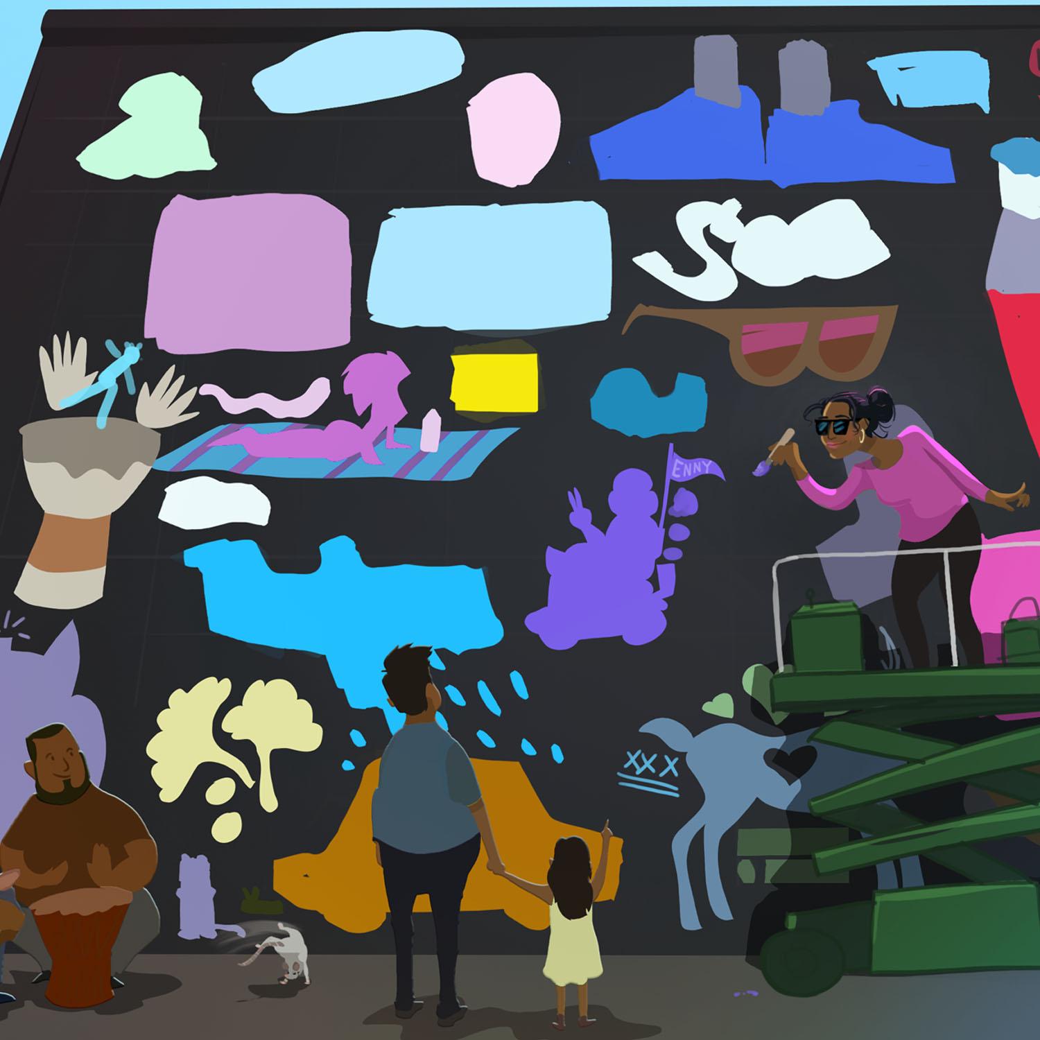 Thumbnail for "Sidedoor: Writing on the Wall". Thumbnail for "Sidedoor: Writing on the Wall".