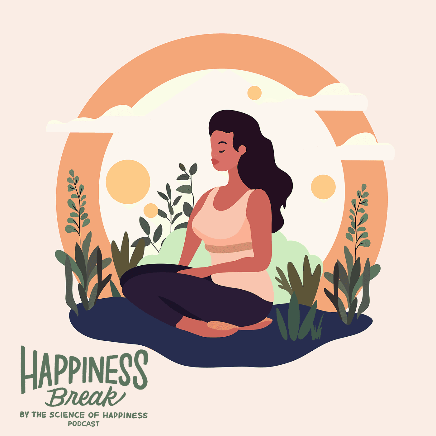 Thumbnail for "Happiness Break: Una meditación para enraizar, con Diana Parra (inglés y español)". Thumbnail for "Happiness Break: Una meditación para enraizar, con Diana Parra (inglés y español)".