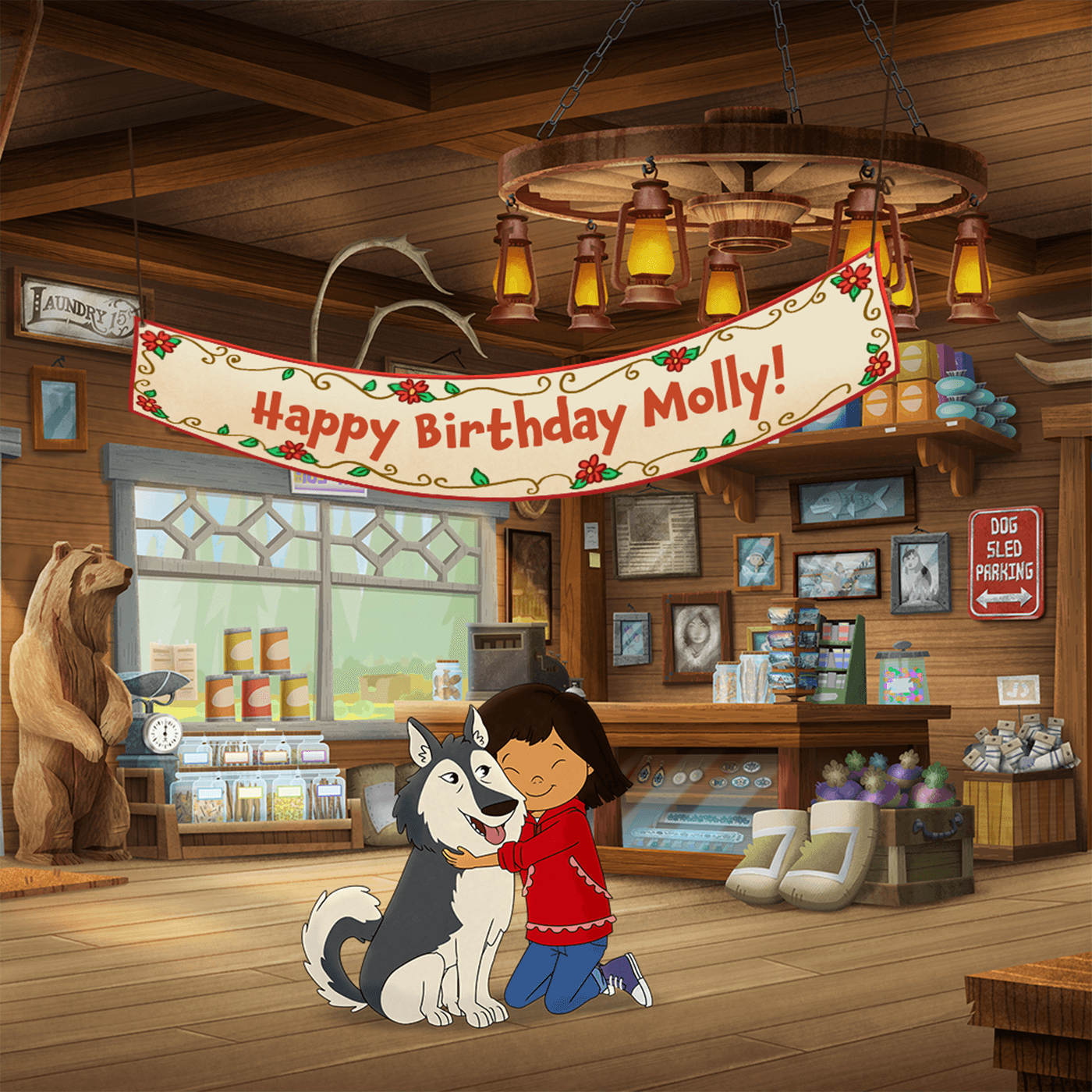Thumbnail for "Happy Birthday, Molly". Thumbnail for "Happy Birthday, Molly".