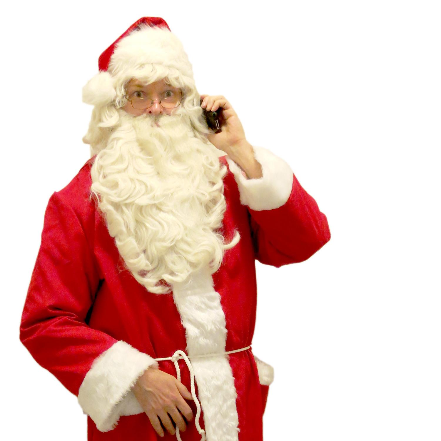 Thumbnail for "Cell Phone Santa". Thumbnail for "Cell Phone Santa".