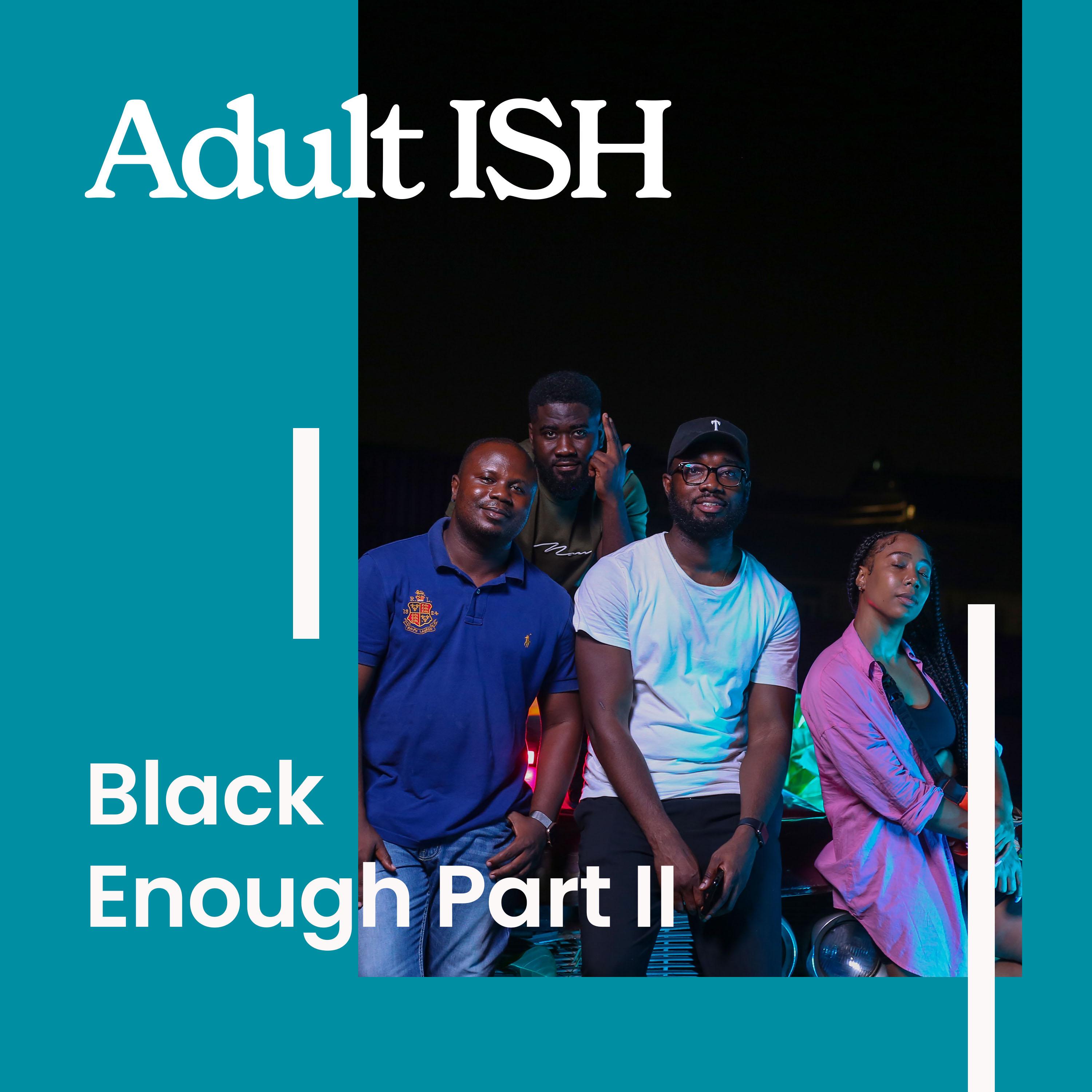 Thumbnail for "Black Enough, Part II". Thumbnail for "Black Enough, Part II".