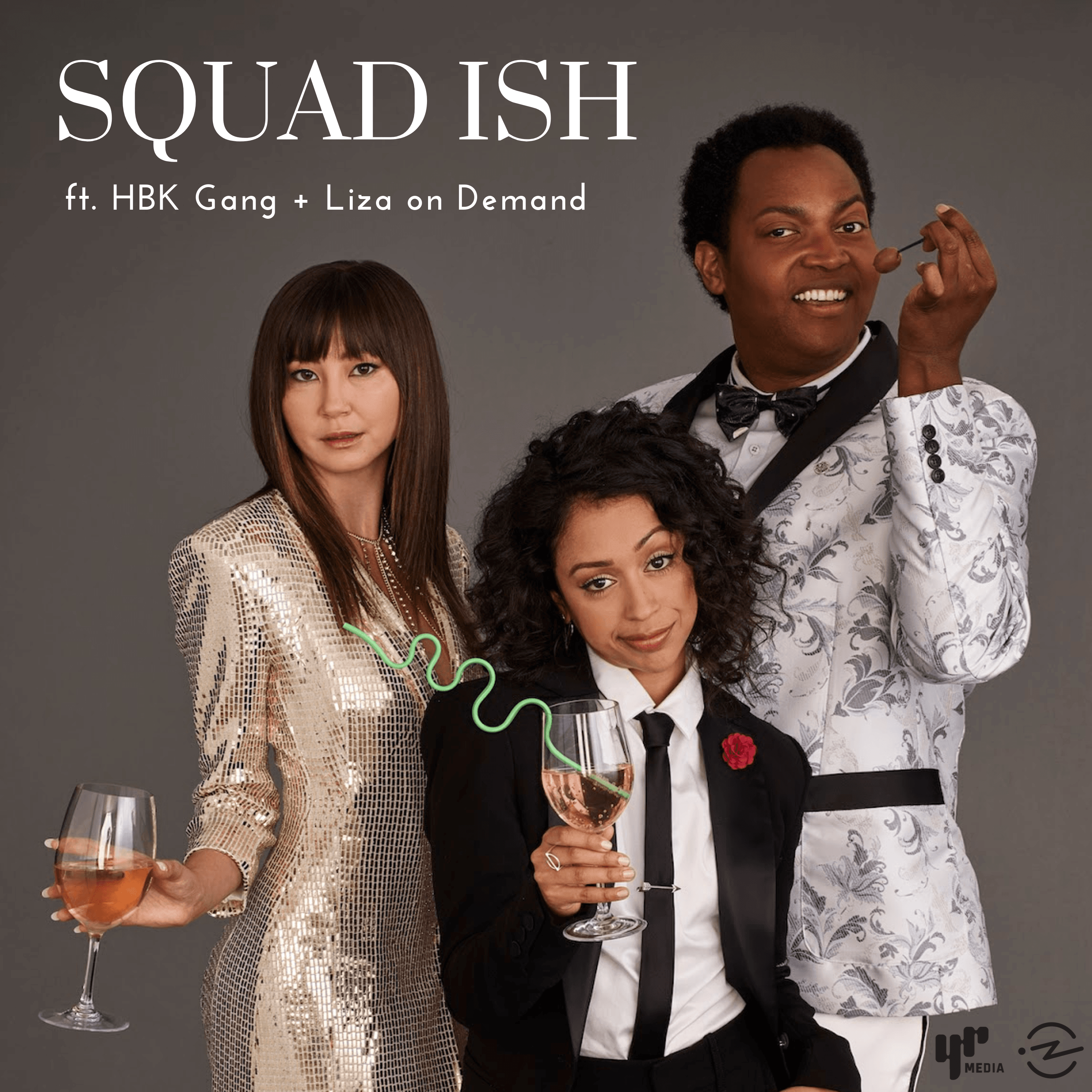 Thumbnail for "Squad ISH (ft. Liza on Demand & HBK Gang)". Thumbnail for "Squad ISH (ft. Liza on Demand & HBK Gang)".