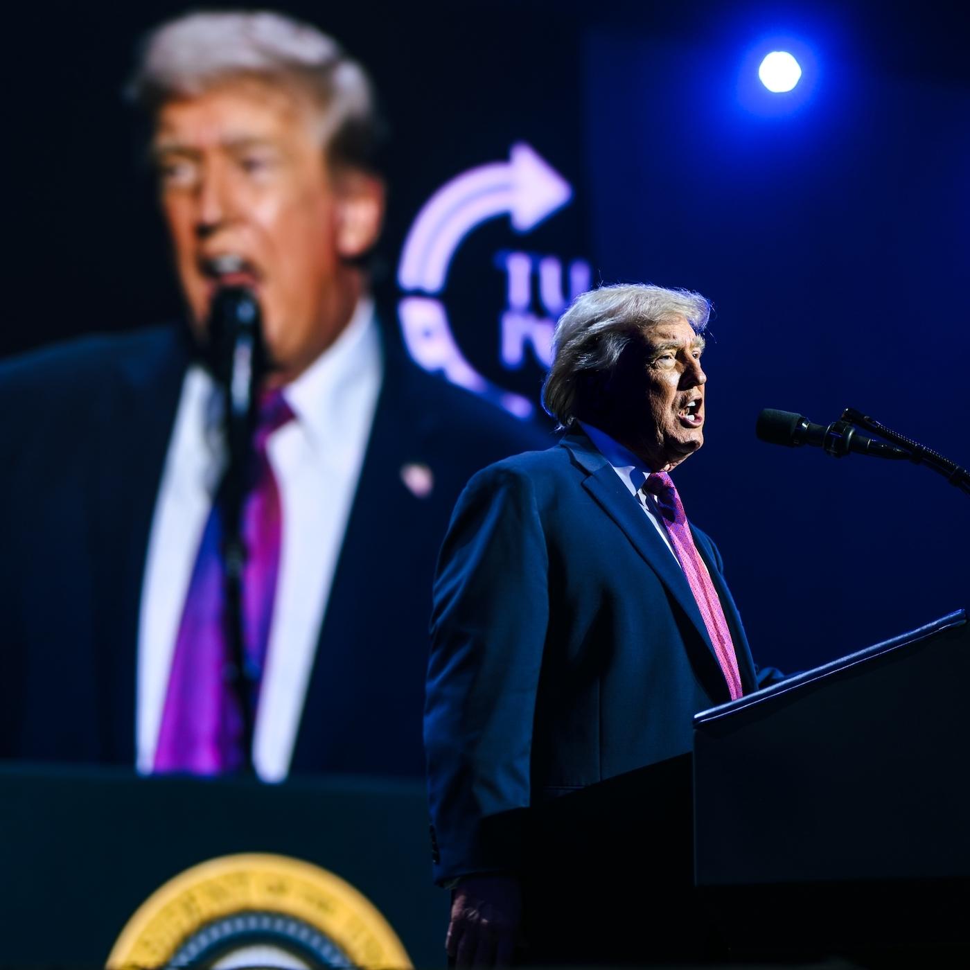 Thumbnail for "Trump’s $1.8B Fund Draws Cries of ‘Brazen Corruption’". Thumbnail for "Trump’s $1.8B Fund Draws Cries of ‘Brazen Corruption’".