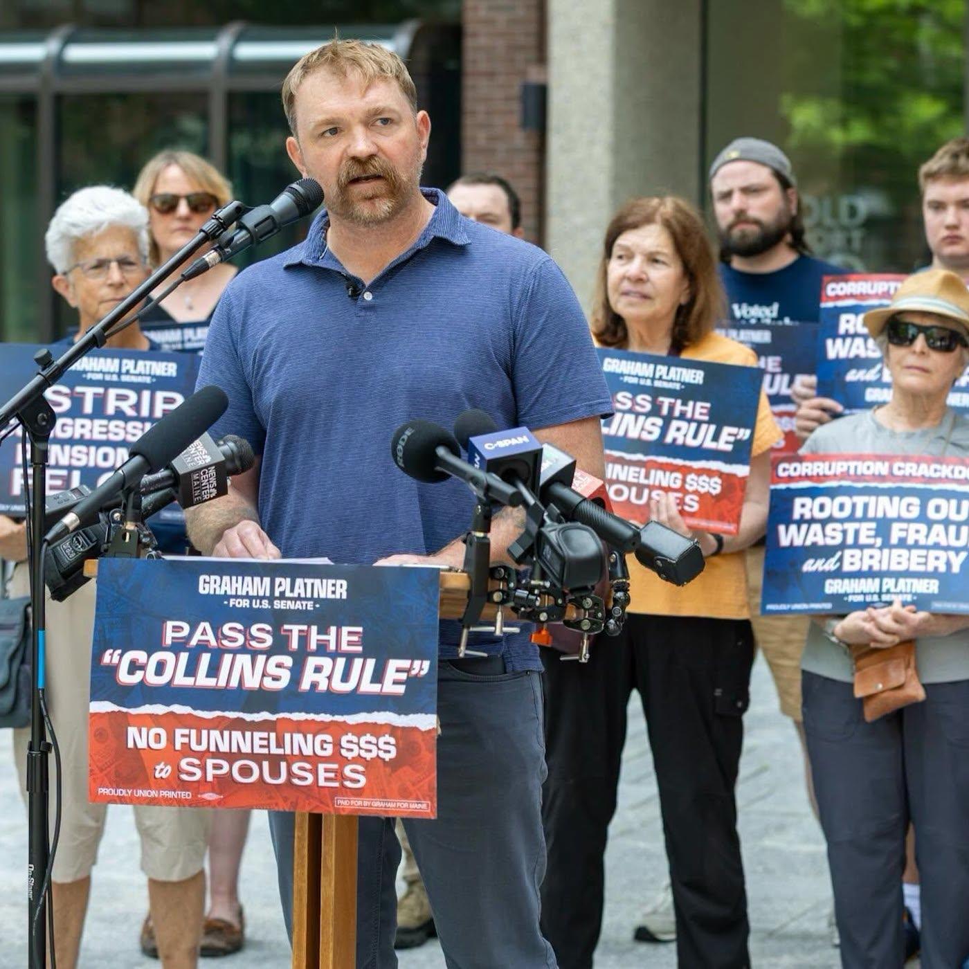 Thumbnail for "Graham Platner Drops Out In Maine Senate Race". Thumbnail for "Graham Platner Drops Out In Maine Senate Race".