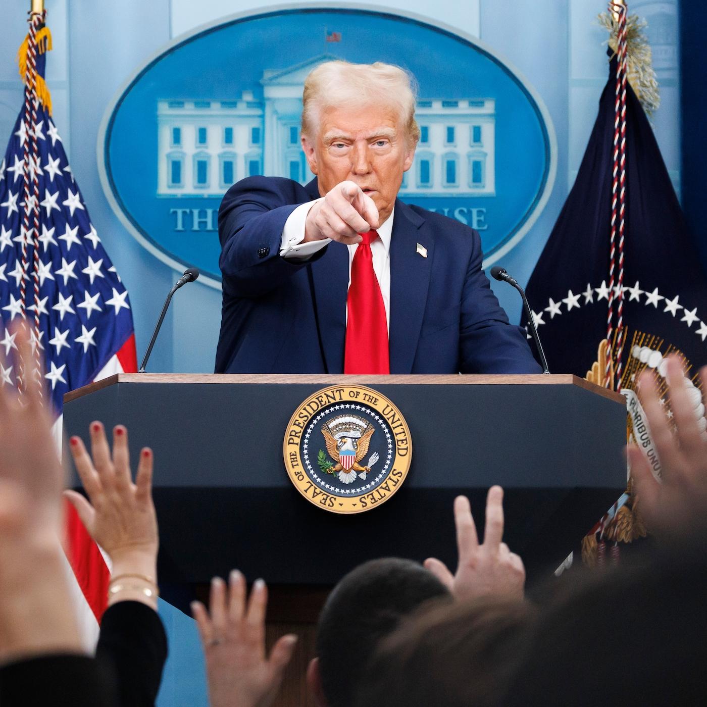 Thumbnail for "Trump’s Media Ban Threatens The First Amendment". Thumbnail for "Trump’s Media Ban Threatens The First Amendment".