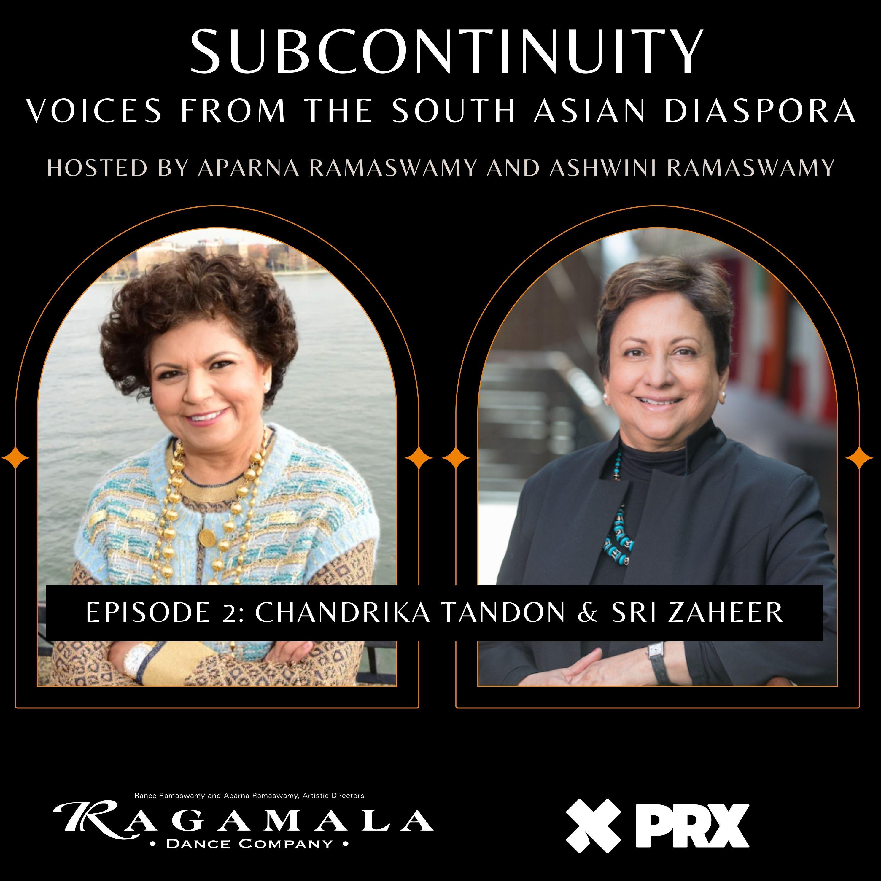 Thumbnail for "Chandrika Tandon and Sri Zaheer: Irrepressible Women". Thumbnail for "Chandrika Tandon and Sri Zaheer: Irrepressible Women".