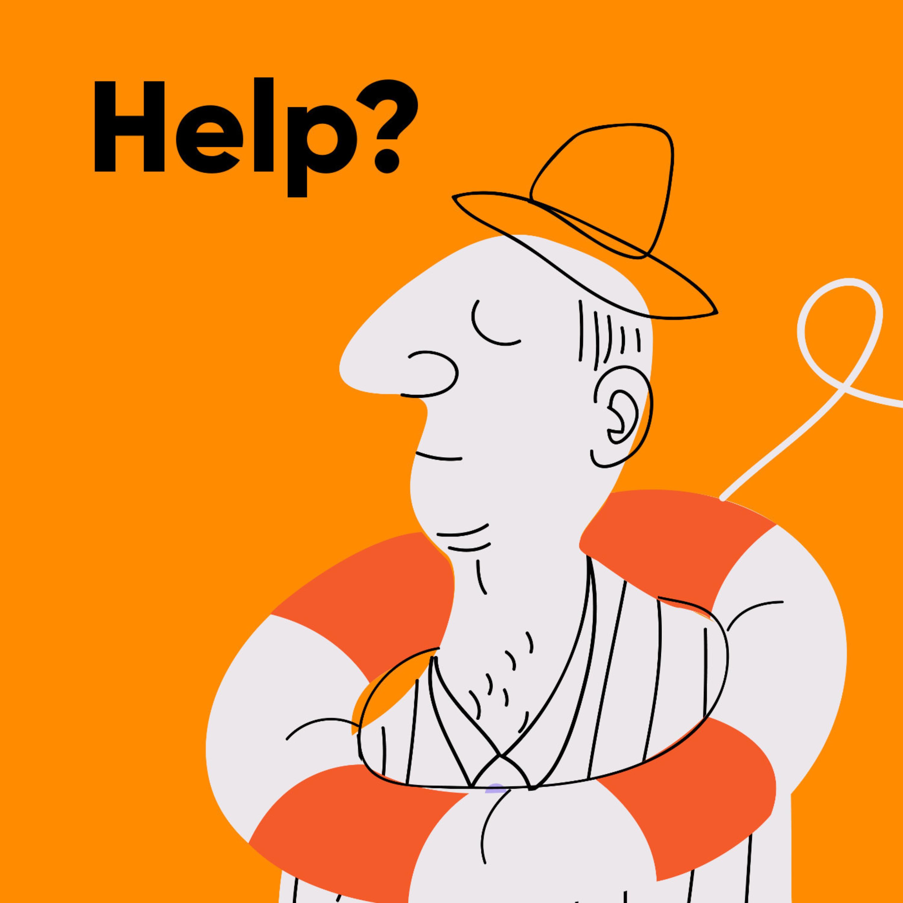 Thumbnail for "Help?". Thumbnail for "Help?".