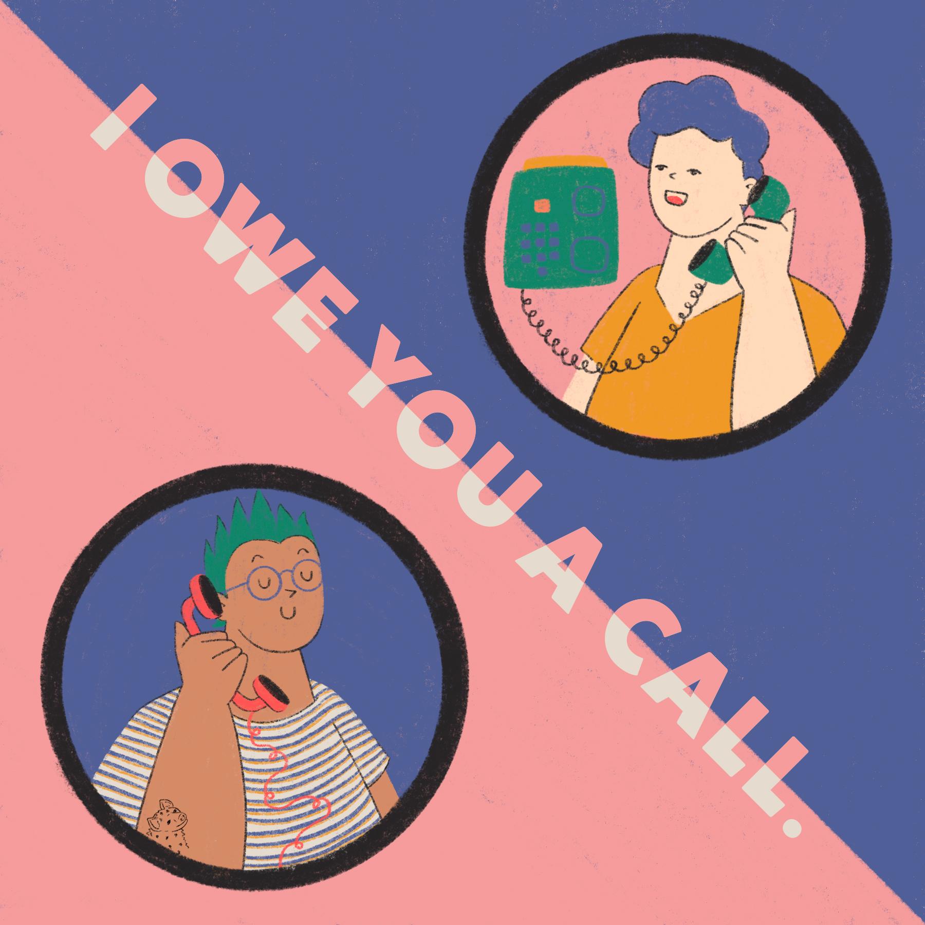 Thumbnail for "I Owe You a Call". Thumbnail for "I Owe You a Call".