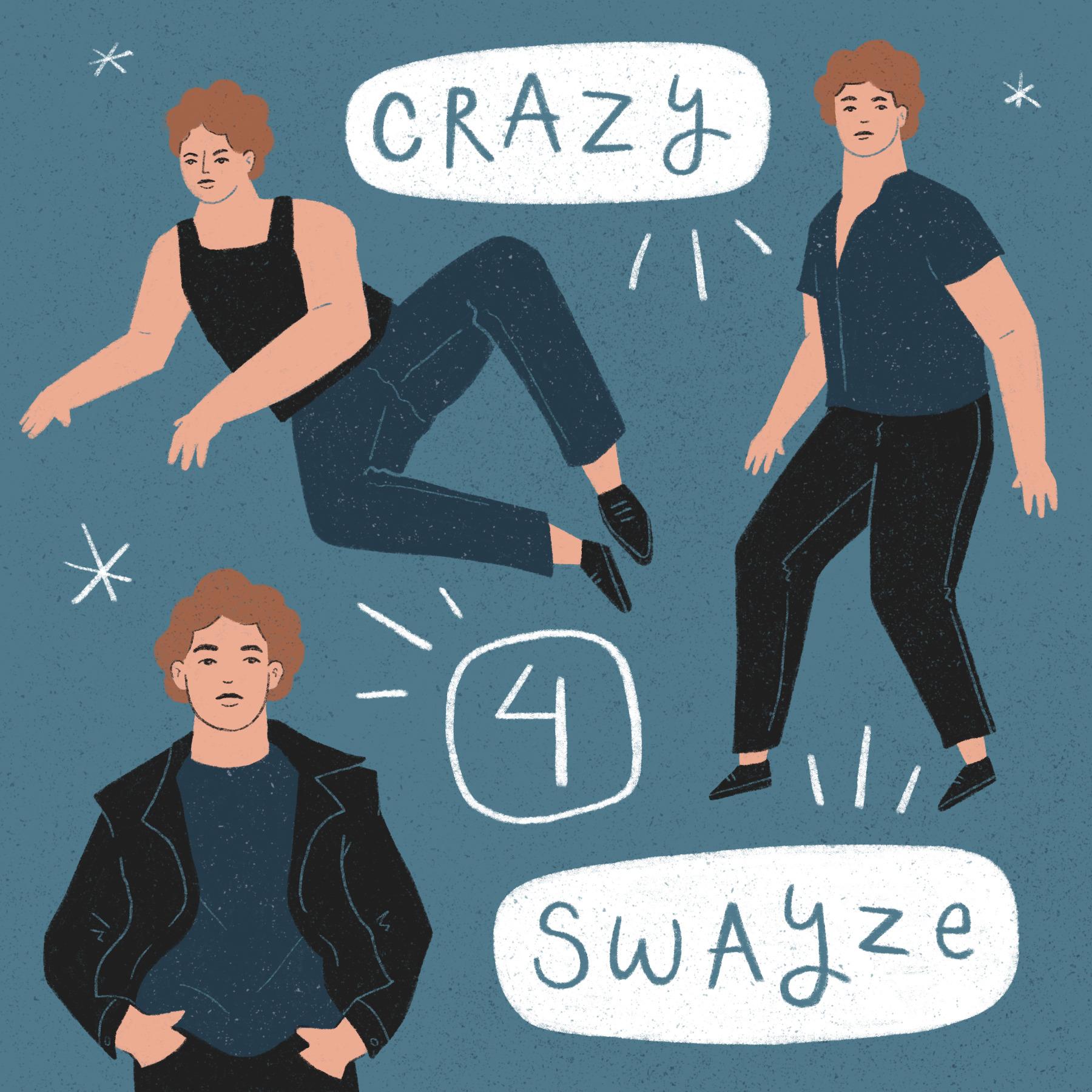 Thumbnail for "Bonus: Crazy 4 Swayze". Thumbnail for "Bonus: Crazy 4 Swayze".