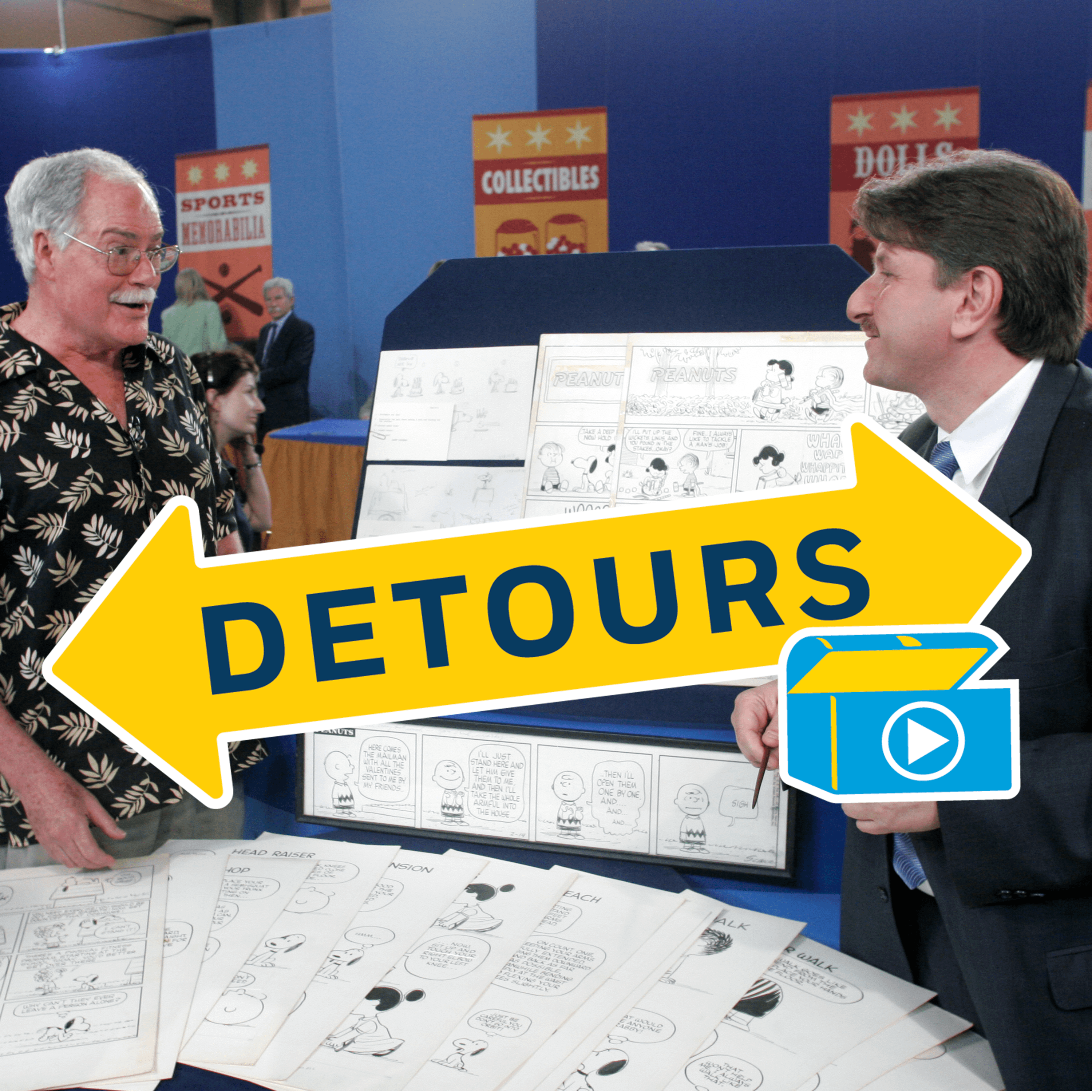 Thumbnail for "Good Grief – A Charles Schulz comic strip collection (and its owner) gets a Hallmark-moment". Thumbnail for "Good Grief – A Charles Schulz comic strip collection (and its owner) gets a Hallmark-moment".