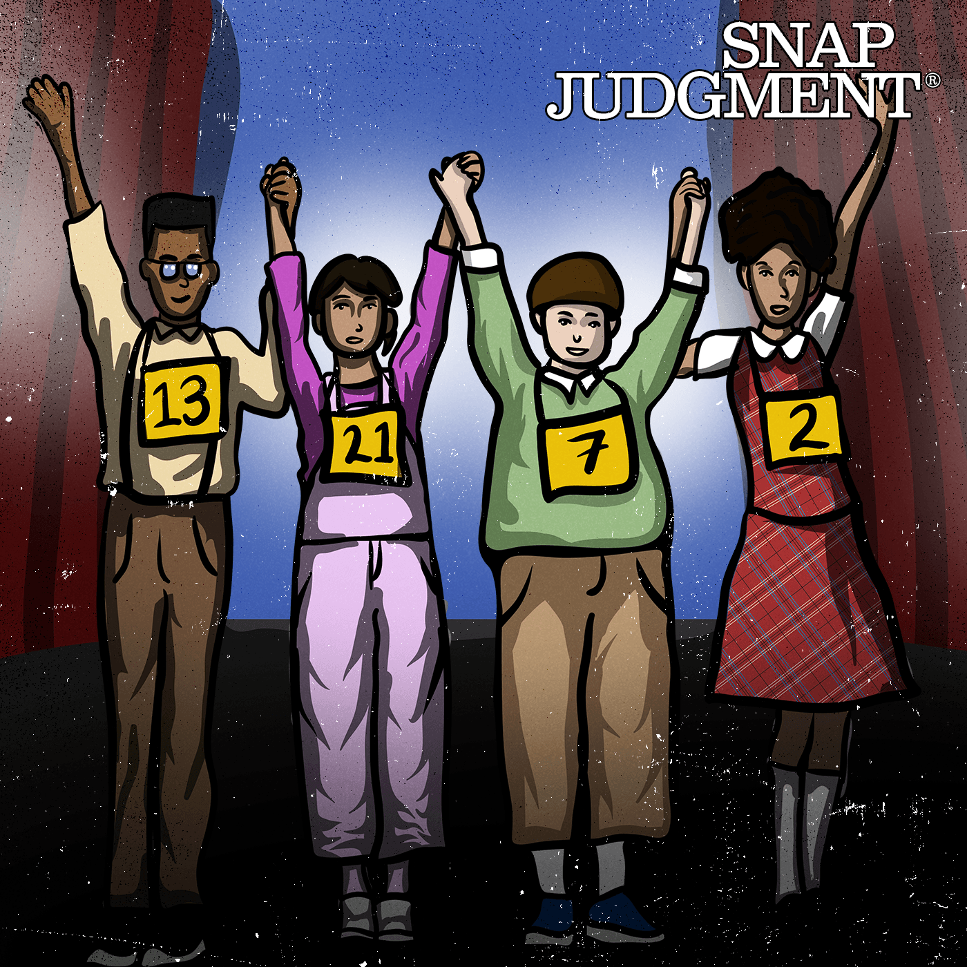 Thumbnail for "Stuck in the Middle". Thumbnail for "Stuck in the Middle".