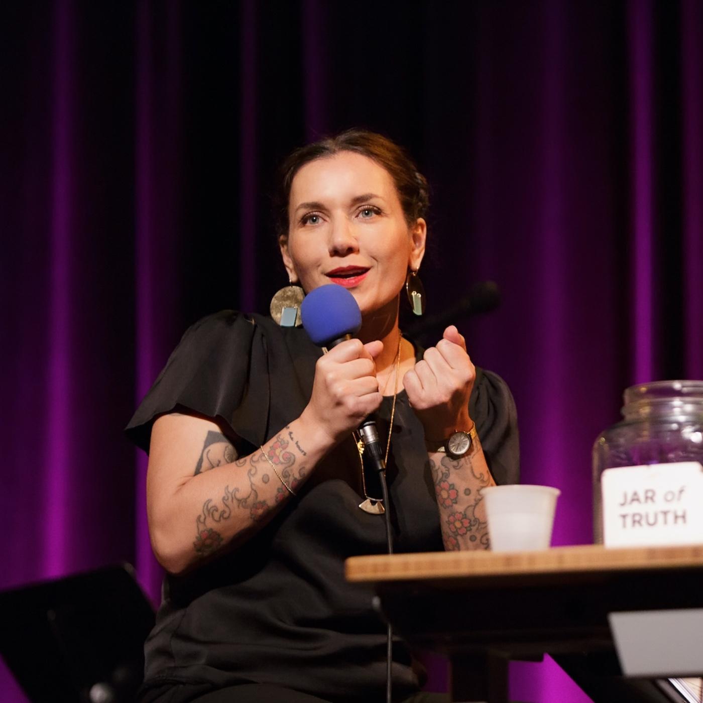 Thumbnail for "Andrea Nevins, Melissa Febos, and Pink Martini". Thumbnail for "Andrea Nevins, Melissa Febos, and Pink Martini".