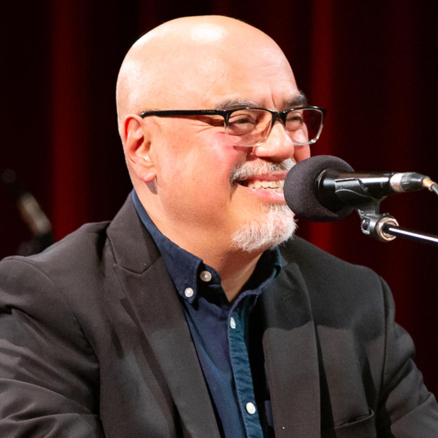 Thumbnail for "Héctor Tobar, Jena Friedman, and Joseph (REBROADCAST)". Thumbnail for "Héctor Tobar, Jena Friedman, and Joseph (REBROADCAST)".