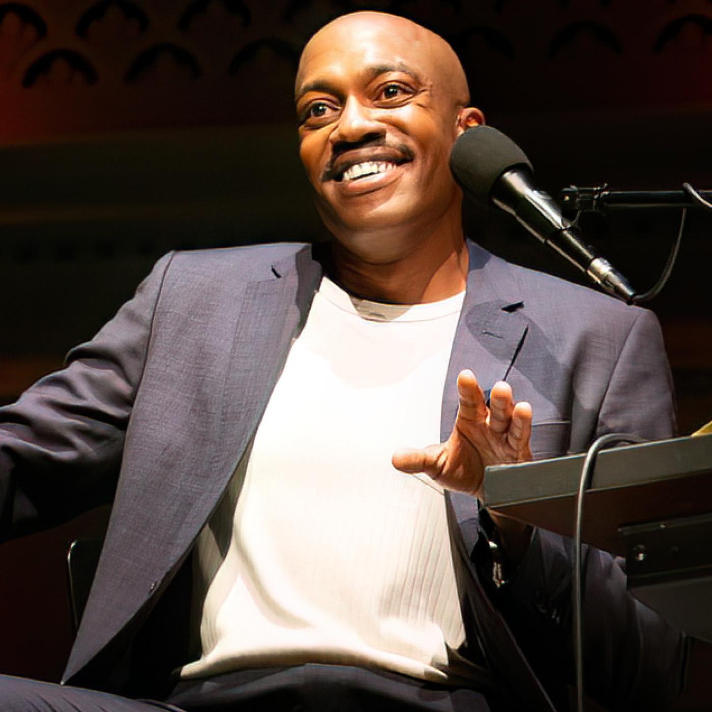 Thumbnail for "Sam Sanders, Reggie Watts, and Sway Wild". Thumbnail for "Sam Sanders, Reggie Watts, and Sway Wild".