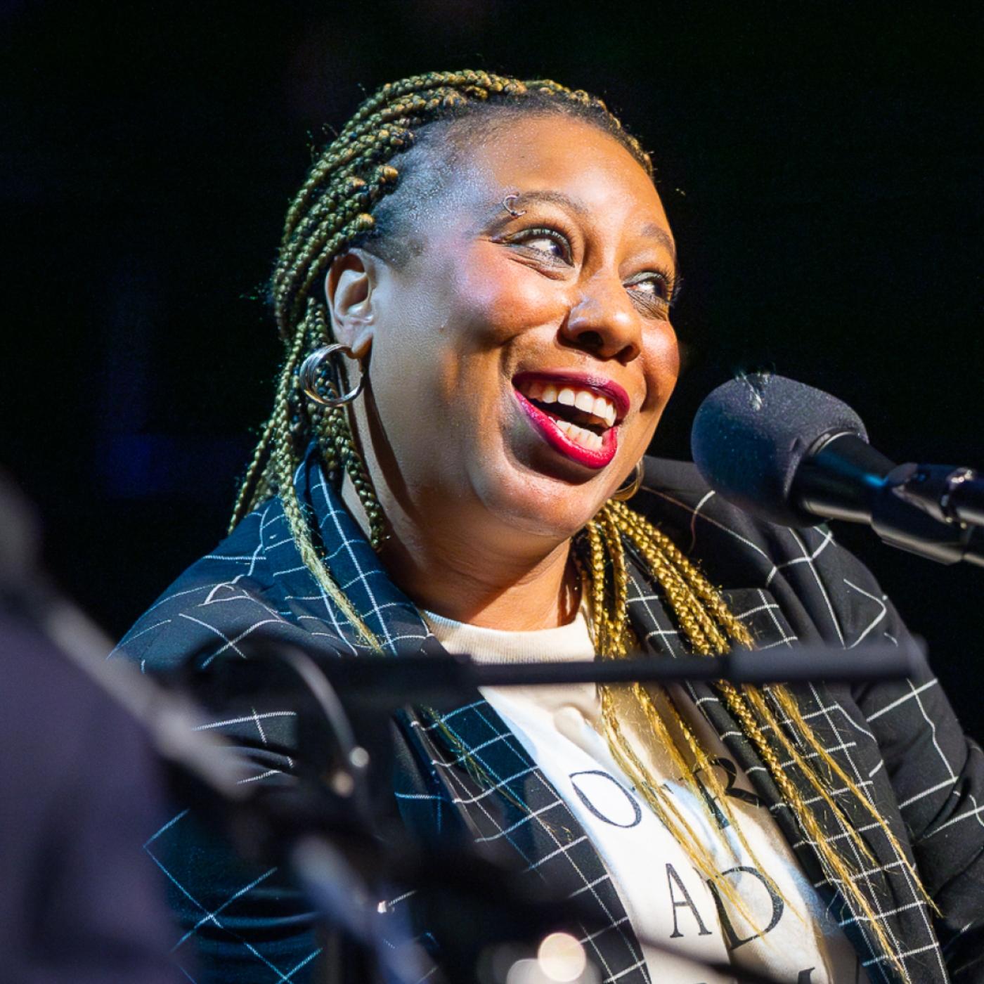 Thumbnail for "Morgan Parker, Georgia Cloepfil, and Rogê". Thumbnail for "Morgan Parker, Georgia Cloepfil, and Rogê".