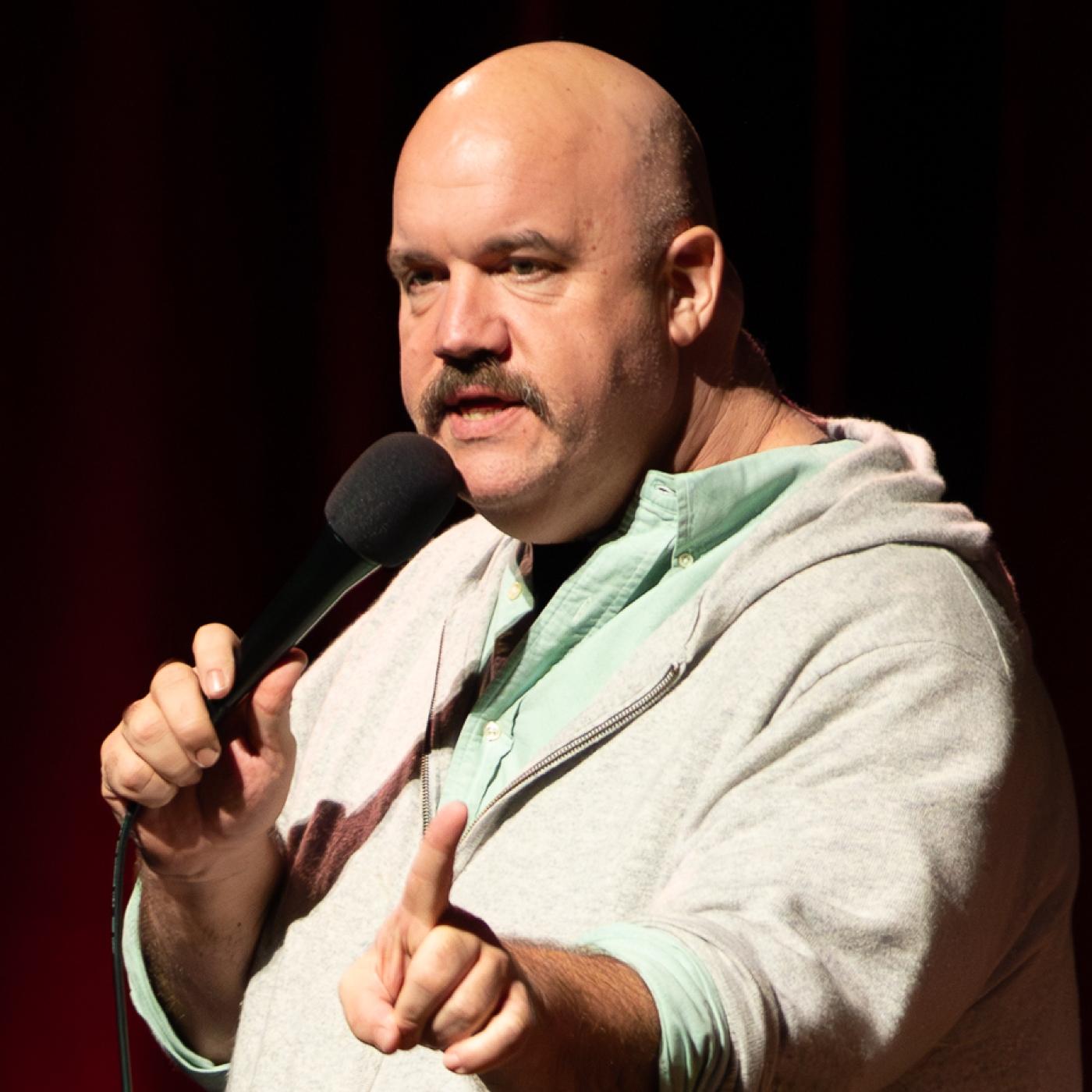 Thumbnail for "Guy Branum, Julian Brave NoiseCat, and Georgia Maq". Thumbnail for "Guy Branum, Julian Brave NoiseCat, and Georgia Maq".