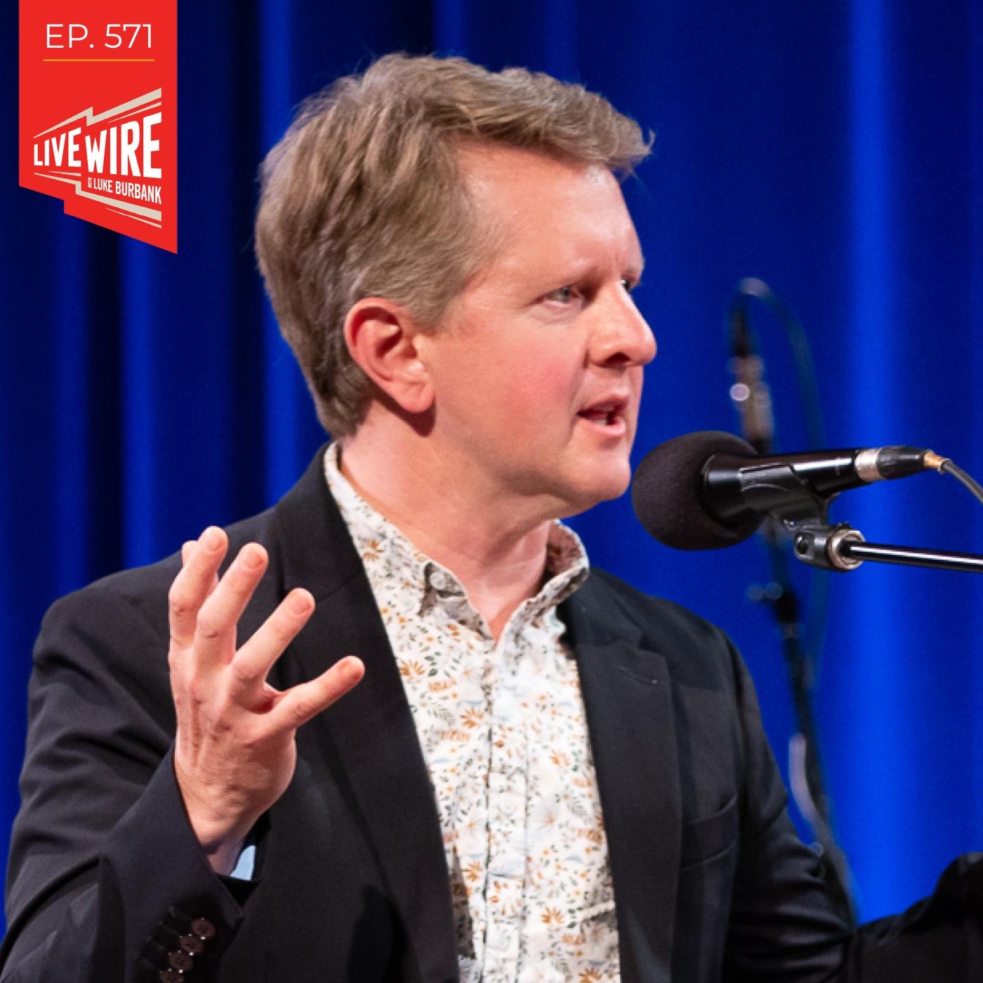 Thumbnail for "Ken Jennings, Erica Berry, and Making Movies". Thumbnail for "Ken Jennings, Erica Berry, and Making Movies".