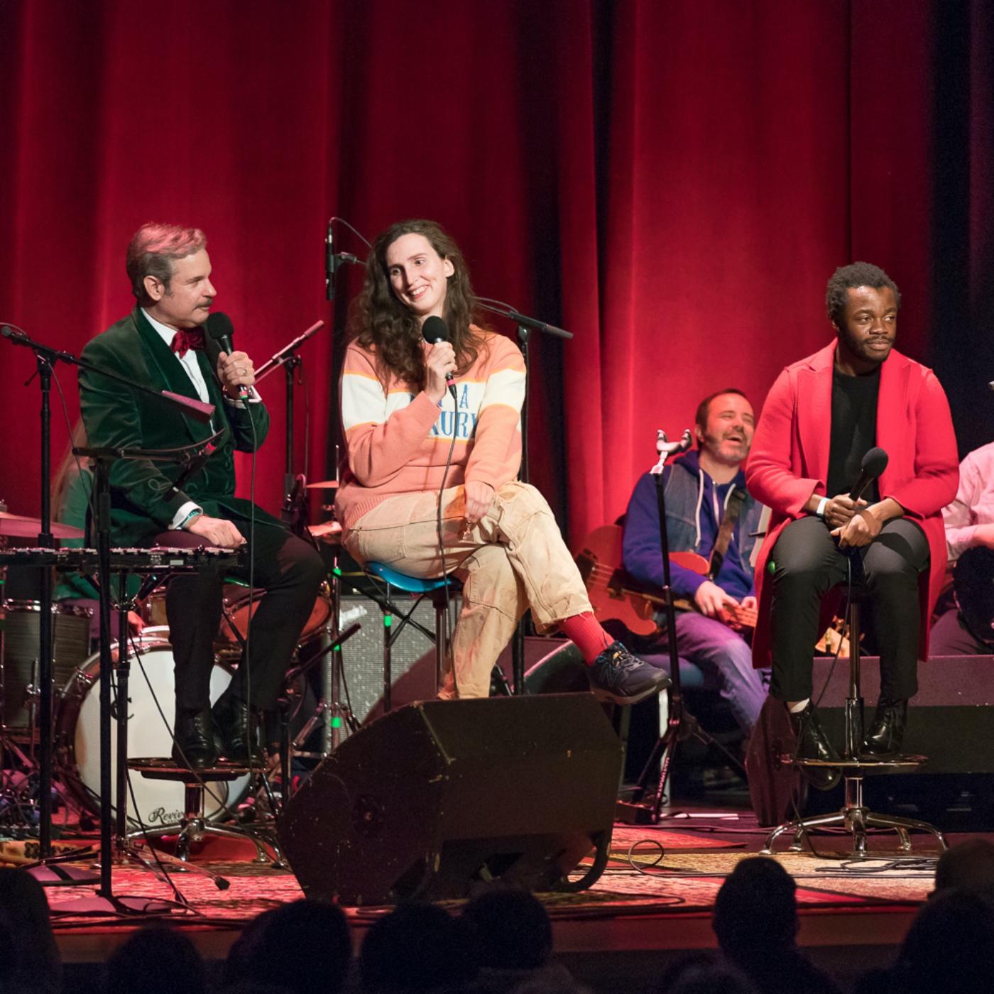 Thumbnail for "EXTRA: Paul F. Tompkins, Sarah Marshall, and Demi Adejuyigbe". Thumbnail for "EXTRA: Paul F. Tompkins, Sarah Marshall, and Demi Adejuyigbe".