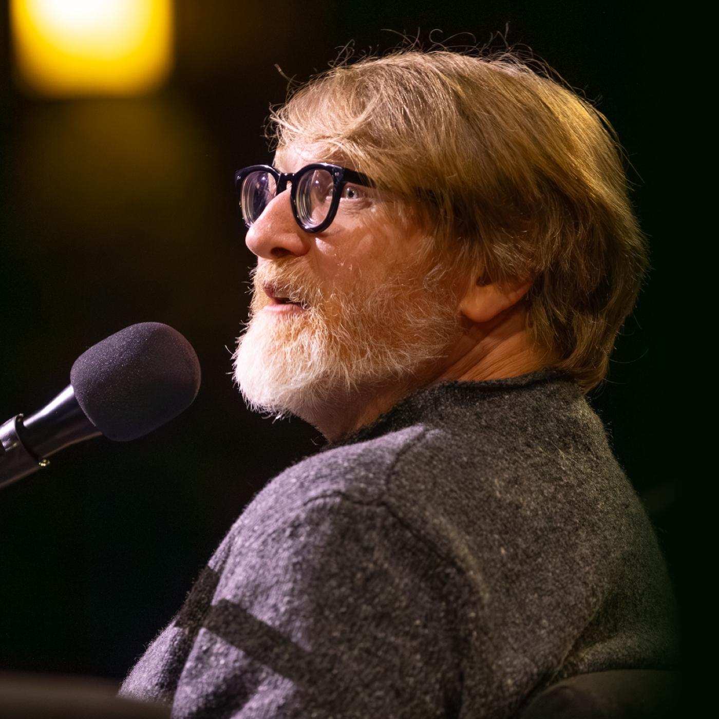 Thumbnail for "Chuck Klosterman, Sasha Debevec-McKenney, and Laura Gibson". Thumbnail for "Chuck Klosterman, Sasha Debevec-McKenney, and Laura Gibson".