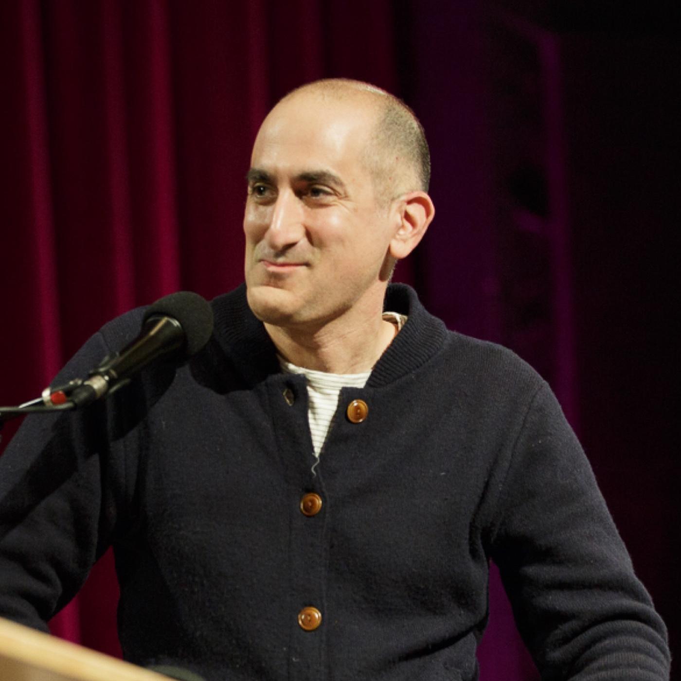 Thumbnail for "Jon Mooallem Contemplates His "Serious Face" & The Sports Bra Turns 1". Thumbnail for "Jon Mooallem Contemplates His "Serious Face" & The Sports Bra Turns 1".