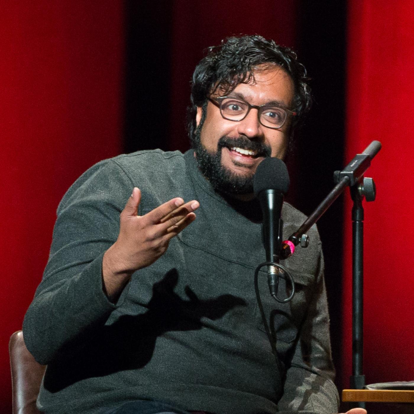 Thumbnail for "REBROADCAST: Hari Kondabolu and Margo Cilker". Thumbnail for "REBROADCAST: Hari Kondabolu and Margo Cilker".