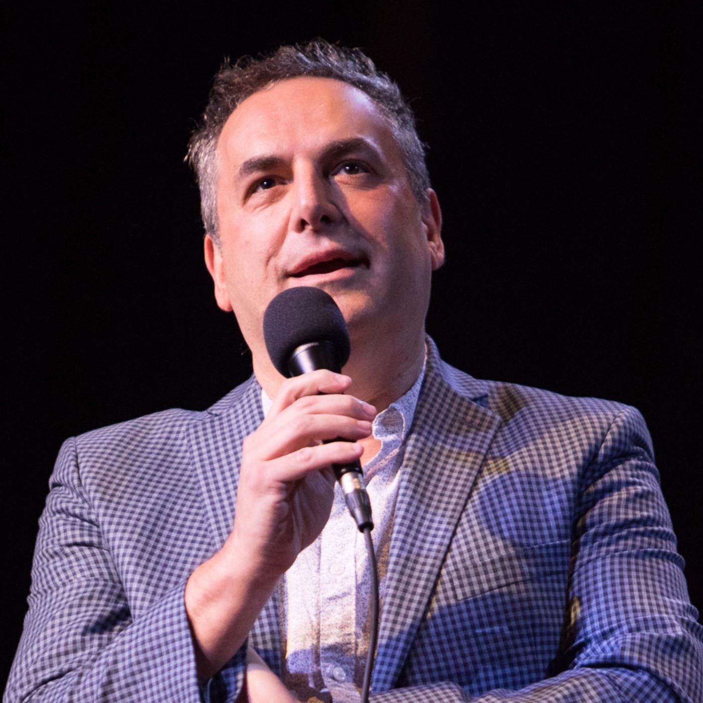 Thumbnail for "Tom Scharpling, Mohanad Elsheiky, and MAITA". Thumbnail for "Tom Scharpling, Mohanad Elsheiky, and MAITA".