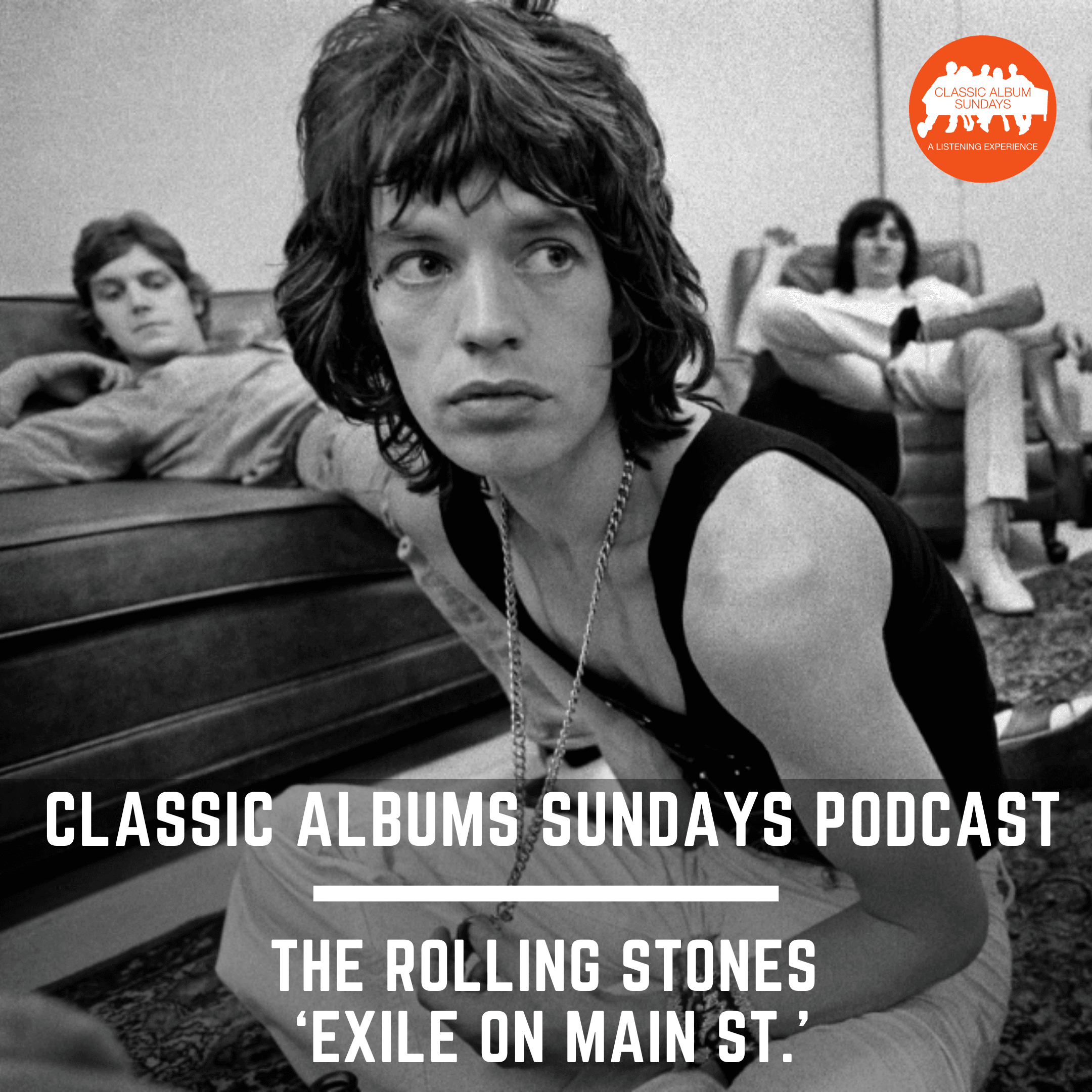 Thumbnail for "The Rolling Stones 'Exile on Main St.' - Classic Album Sundays Podcast". Thumbnail for "The Rolling Stones 'Exile on Main St.' - Classic Album Sundays Podcast".