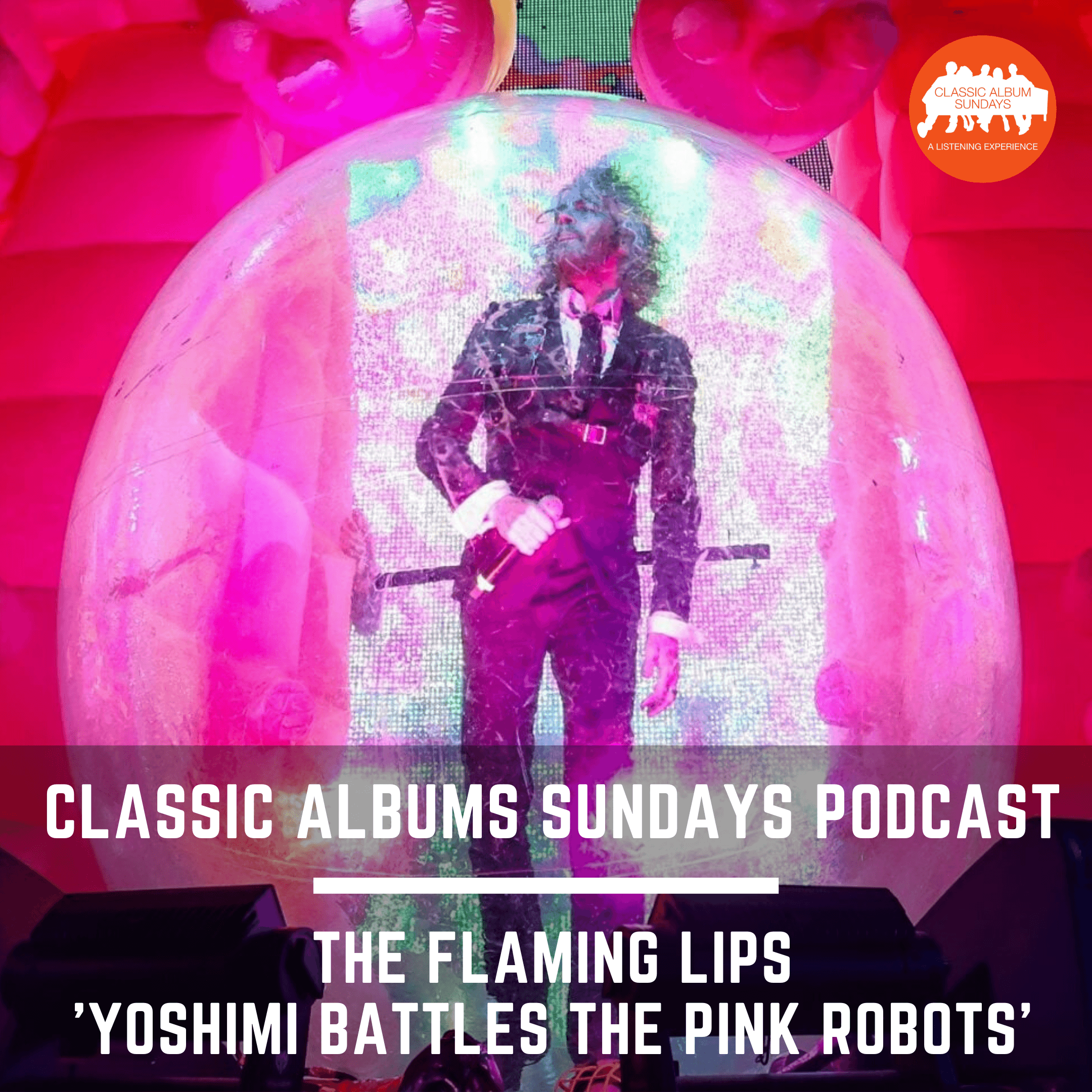 Thumbnail for "Classic Album Sundays: Flaming Lips ‘Yoshimi Battles The Pink Robots’". Thumbnail for "Classic Album Sundays: Flaming Lips ‘Yoshimi Battles The Pink Robots’".