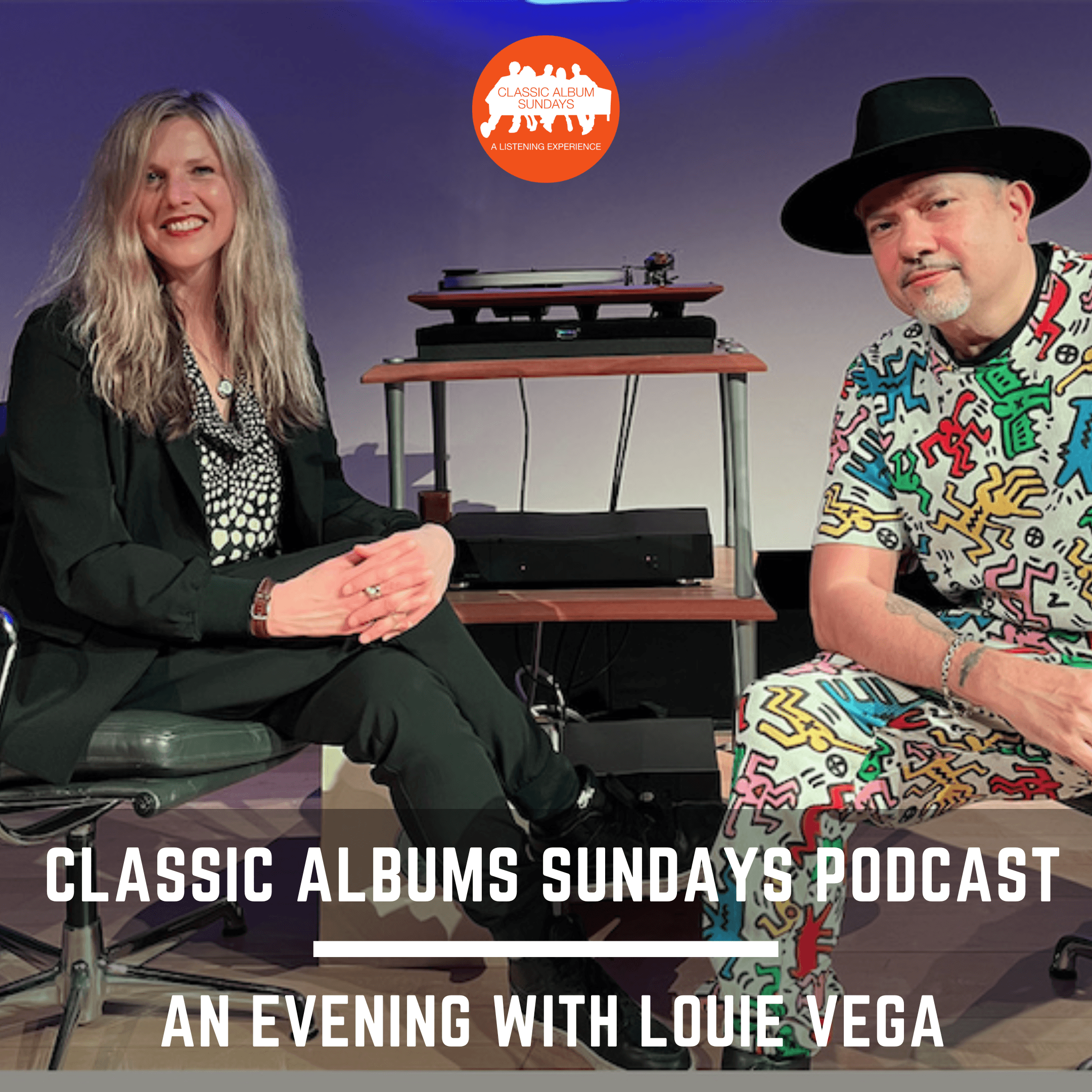 Thumbnail for "Classic Album Sundays Podcast: An Evening with Louie Vega". Thumbnail for "Classic Album Sundays Podcast: An Evening with Louie Vega".