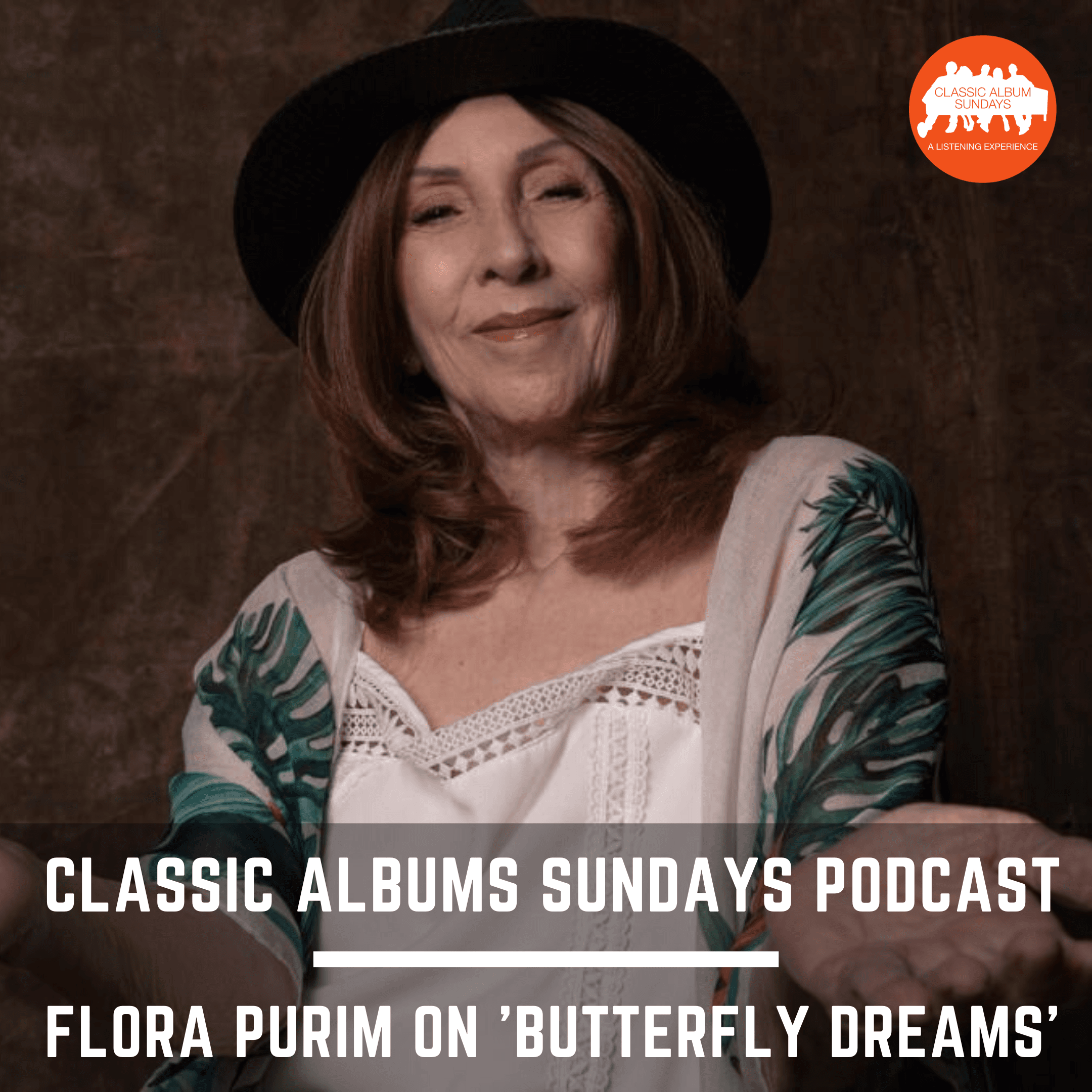 Thumbnail for "Classic Album Sundays Podcast: Flora Purim on 'Butterfly Dreams'". Thumbnail for "Classic Album Sundays Podcast: Flora Purim on 'Butterfly Dreams'".