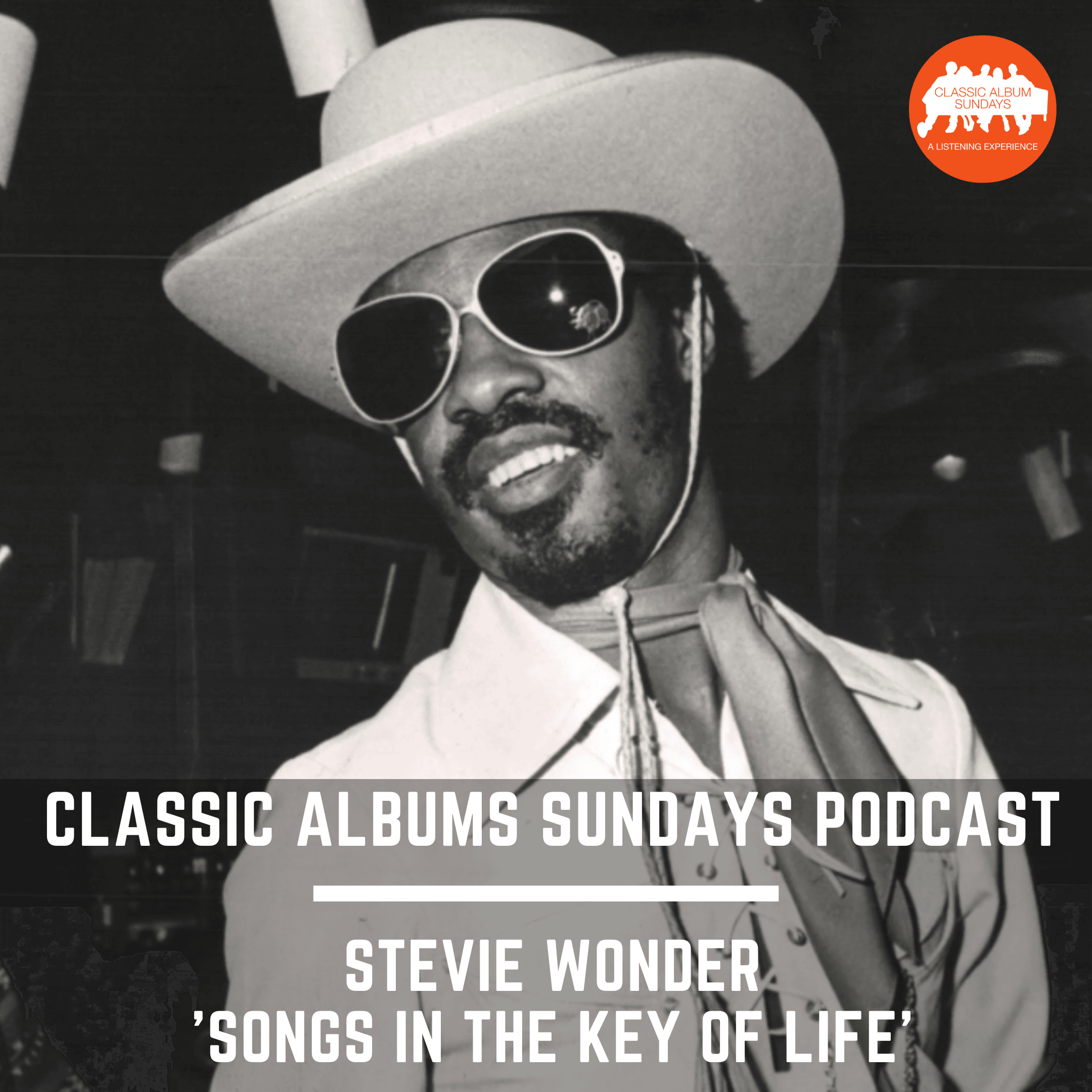 Thumbnail for "Classic Album Sundays Podcast: Stevie Wonder ‘Songs In The Key of Life’". Thumbnail for "Classic Album Sundays Podcast: Stevie Wonder ‘Songs In The Key of Life’".