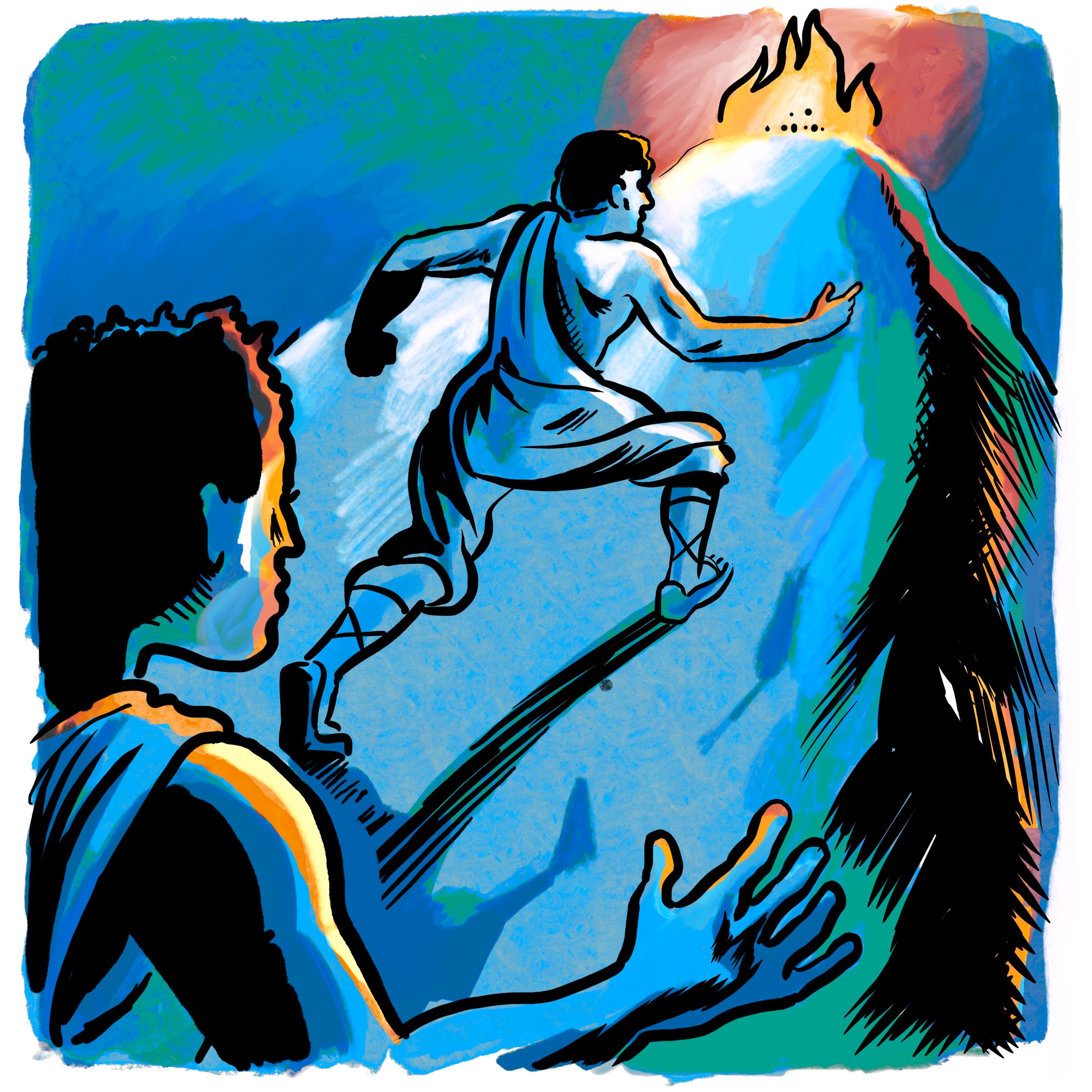 Thumbnail for "Prometheus 2: “What’s that glow at the top of the mountain?”". Thumbnail for "Prometheus 2: “What’s that glow at the top of the mountain?”".