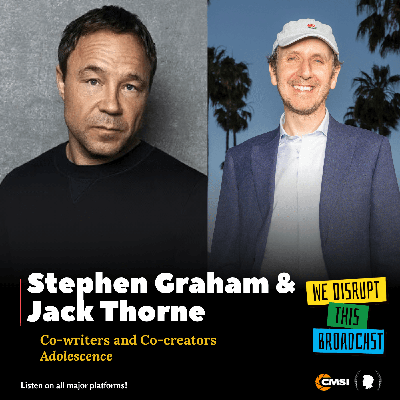 Thumbnail for "Adolescence: Stephen Graham and Jack Thorne on Boyhood, Masculinity and the Manosphere". Thumbnail for "Adolescence: Stephen Graham and Jack Thorne on Boyhood, Masculinity and the Manosphere".