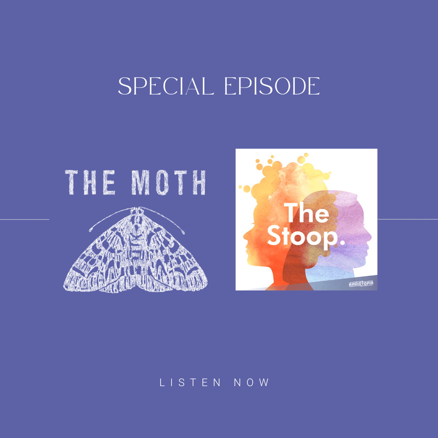 Thumbnail for "The Moth on The Stoop ". Thumbnail for "The Moth on The Stoop ".