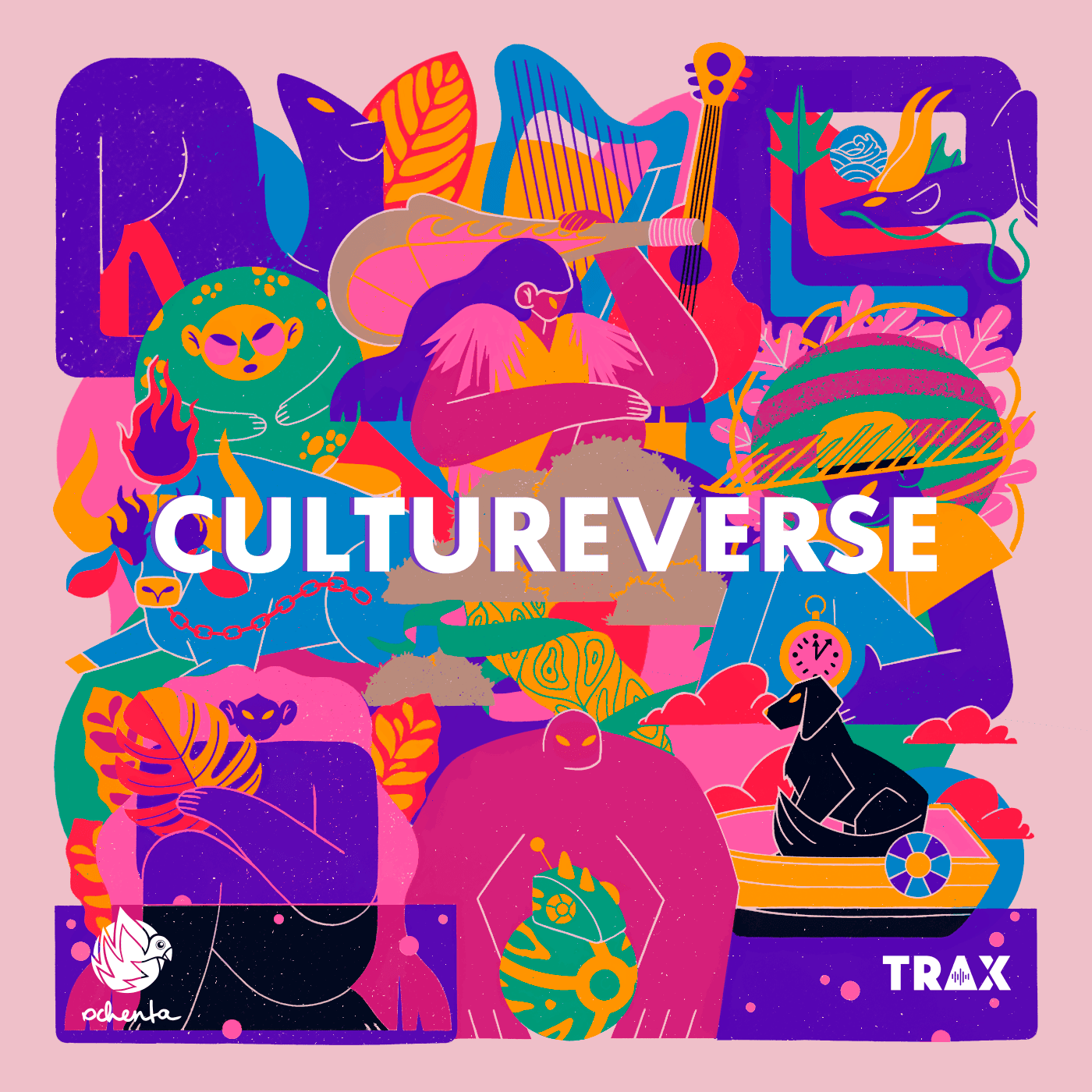 Thumbnail for "Studio Ochenta & TRAX from PRX present: CULTUREVERSE". Thumbnail for "Studio Ochenta & TRAX from PRX present: CULTUREVERSE".