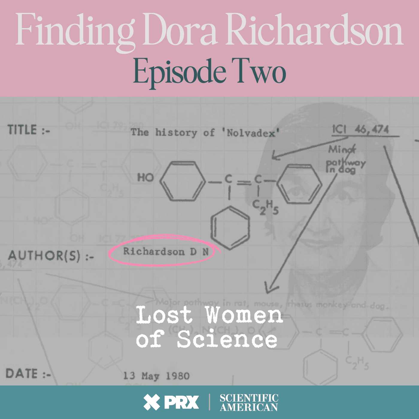 Thumbnail for "Finding Dora Richardson: The Forgotten Developer of Tamoxifen, a Lifesaving Breast Cancer Therapy - Episode Two". Thumbnail for "Finding Dora Richardson: The Forgotten Developer of Tamoxifen, a Lifesaving Breast Cancer Therapy - Episode Two".