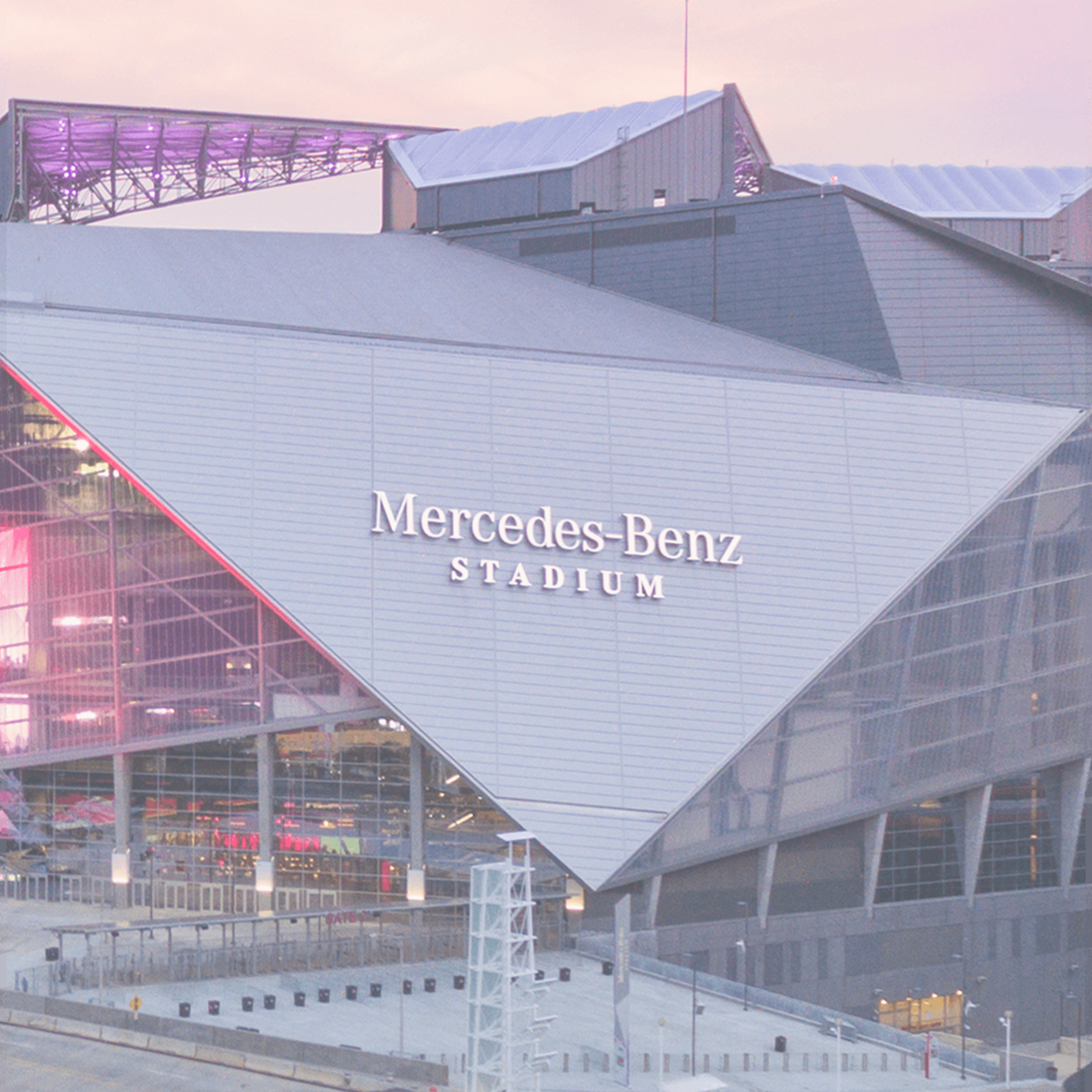 Thumbnail for "Atlanta Falcons’ Mercedes-Benz Stadium: A Sustainable Home for NFL Games and Beyond". Thumbnail for "Atlanta Falcons’ Mercedes-Benz Stadium: A Sustainable Home for NFL Games and Beyond".