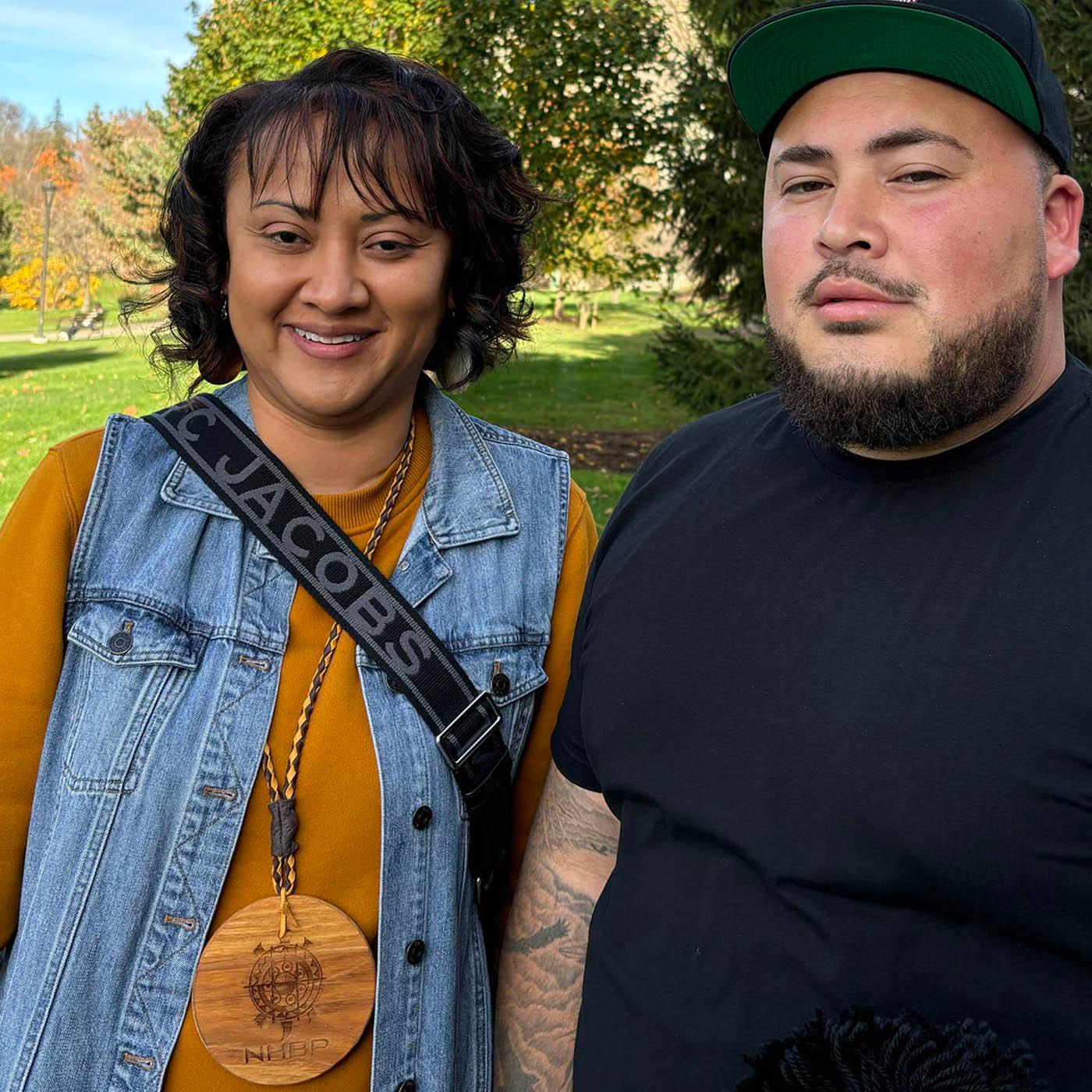 Thumbnail for "Bonus episode: Interview with Nickole Keith and Kevin Harris of the Nottawaseppi Huron Band of the Potawatomi". Thumbnail for "Bonus episode: Interview with Nickole Keith and Kevin Harris of the Nottawaseppi Huron Band of the Potawatomi".