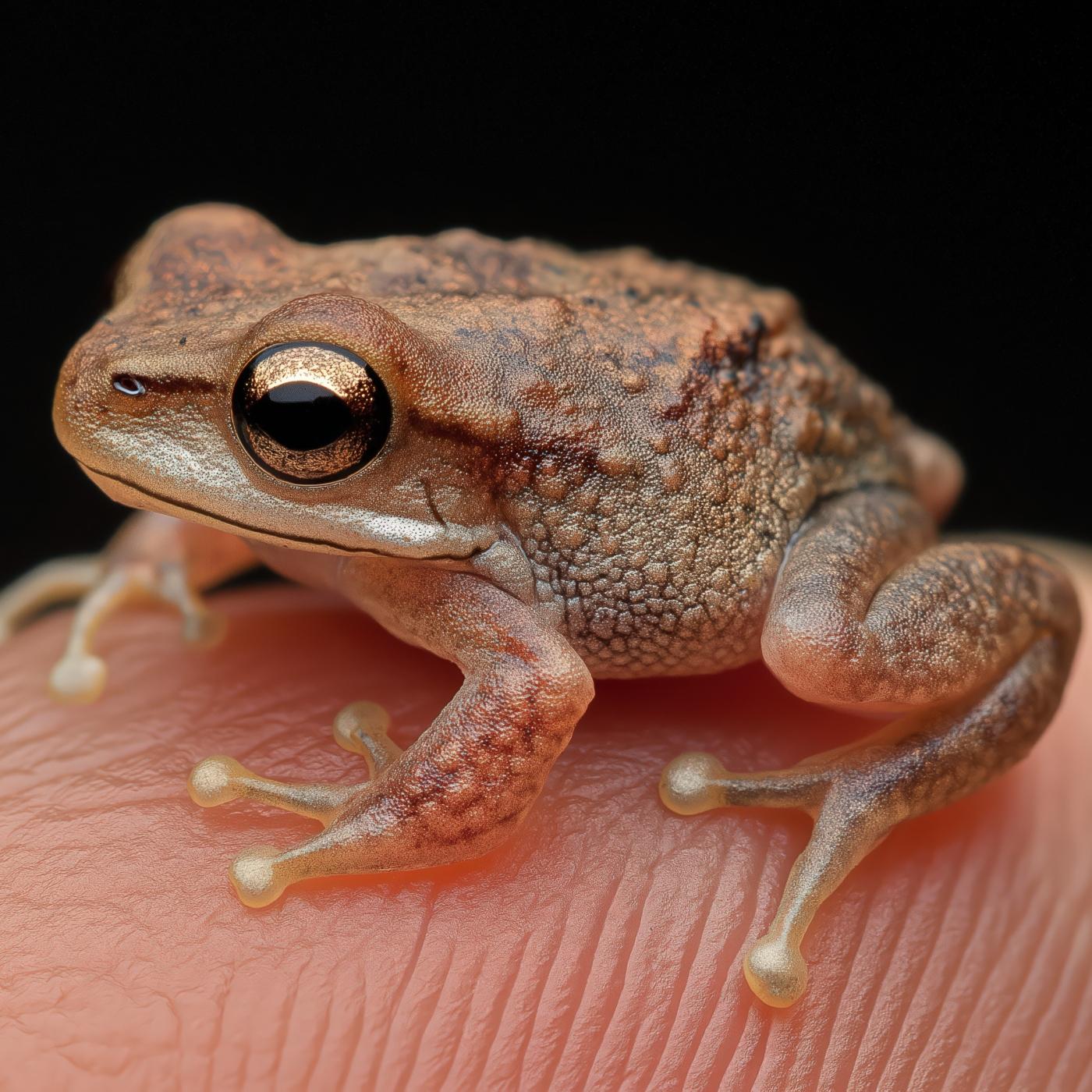 Thumbnail for "Tiny toads jump between our fingers". Thumbnail for "Tiny toads jump between our fingers".