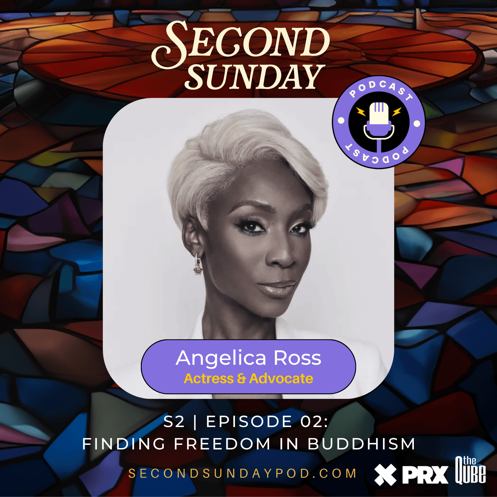 Thumbnail for "Finding Freedom in Buddhism with Angelica Ross". Thumbnail for "Finding Freedom in Buddhism with Angelica Ross".