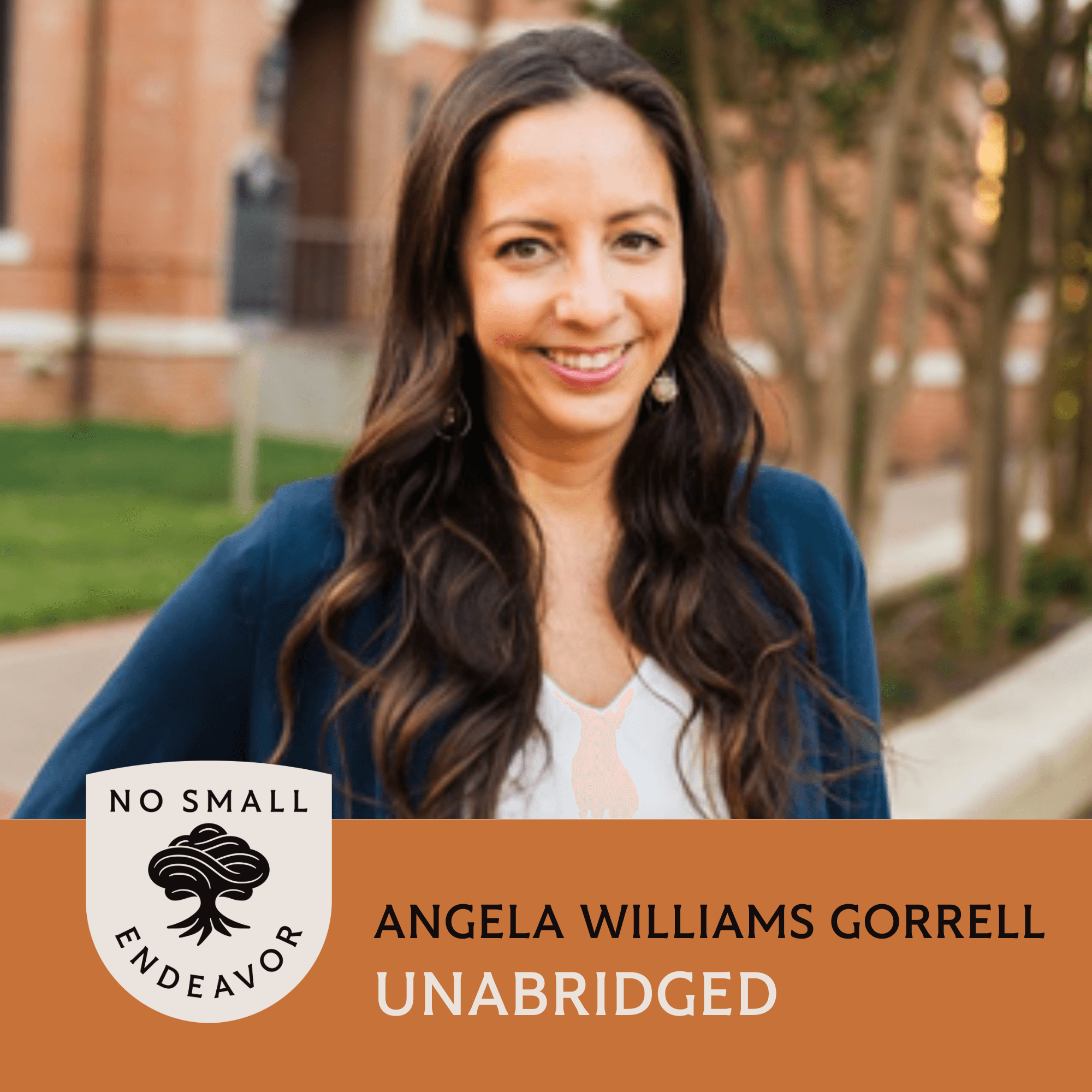 Thumbnail for "155: Unabridged Interview: Angela Williams Gorrell". Thumbnail for "155: Unabridged Interview: Angela Williams Gorrell".