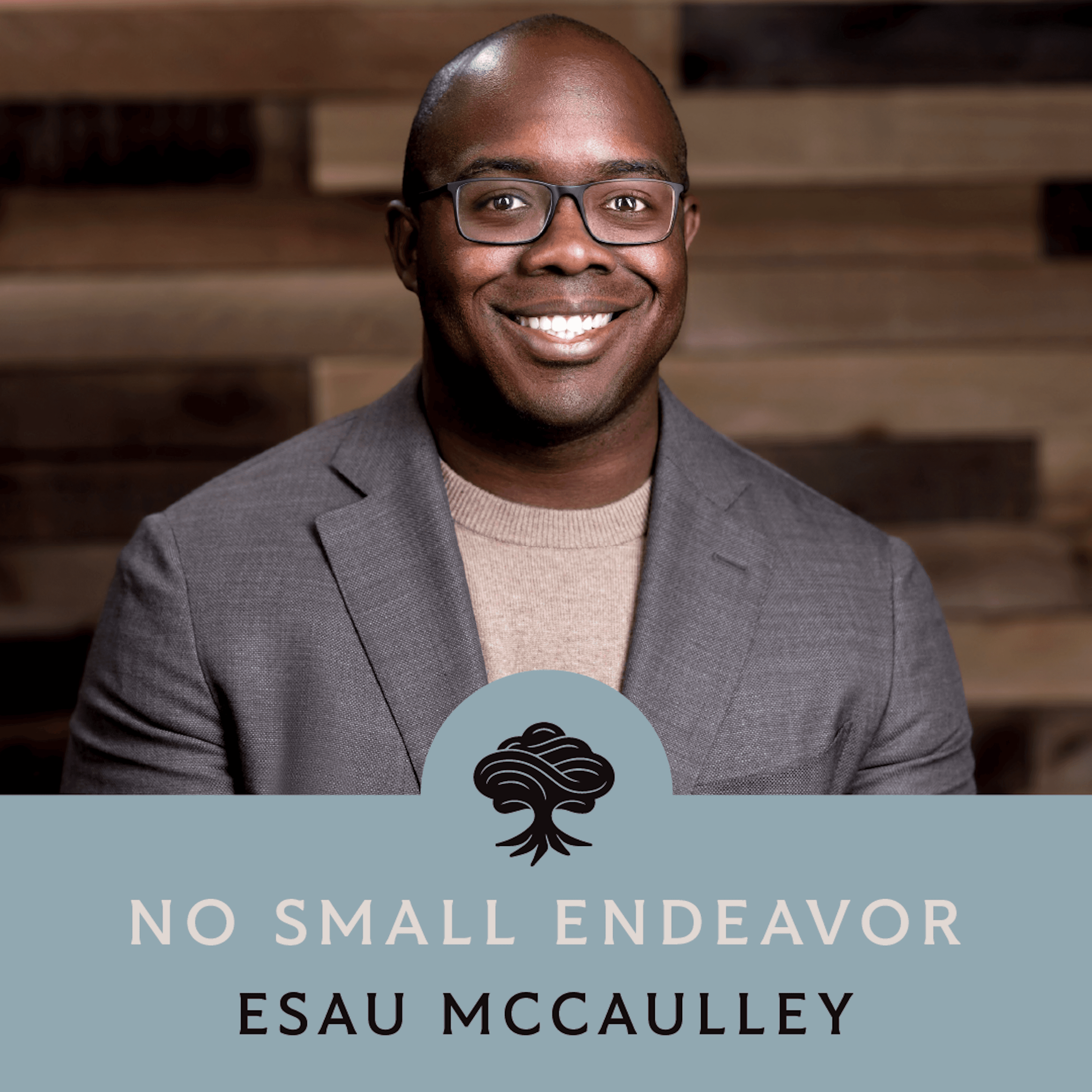 Thumbnail for "121: Esau McCaulley: How Far to the Promised Land?". Thumbnail for "121: Esau McCaulley: How Far to the Promised Land?".