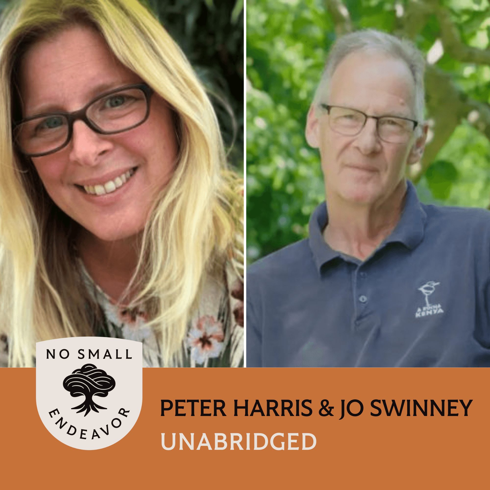 Thumbnail for "133: Unabridged Interview: Peter Harris and Jo Swinney". Thumbnail for "133: Unabridged Interview: Peter Harris and Jo Swinney".