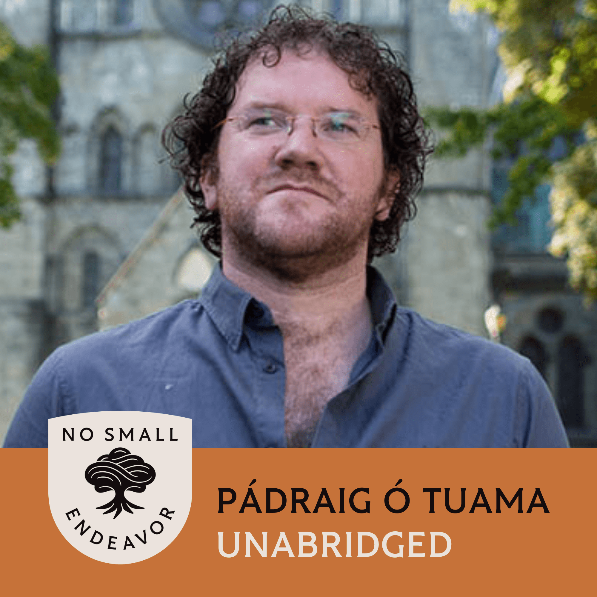 Thumbnail for "151: Unabridged Interview: Pádraig Ó Tuama". Thumbnail for "151: Unabridged Interview: Pádraig Ó Tuama".