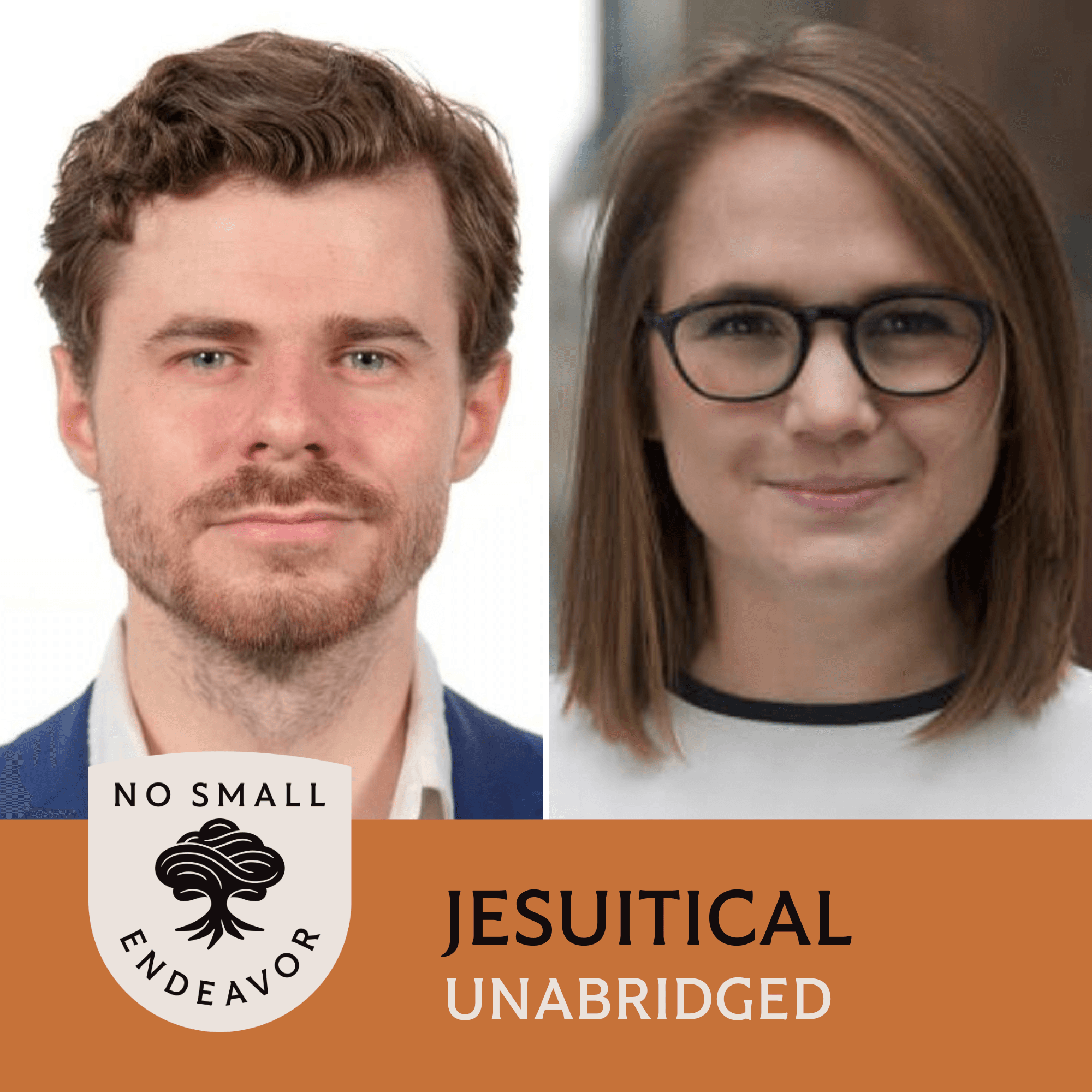Thumbnail for "128: Unabridged Interview: Jesuitical". Thumbnail for "128: Unabridged Interview: Jesuitical".
