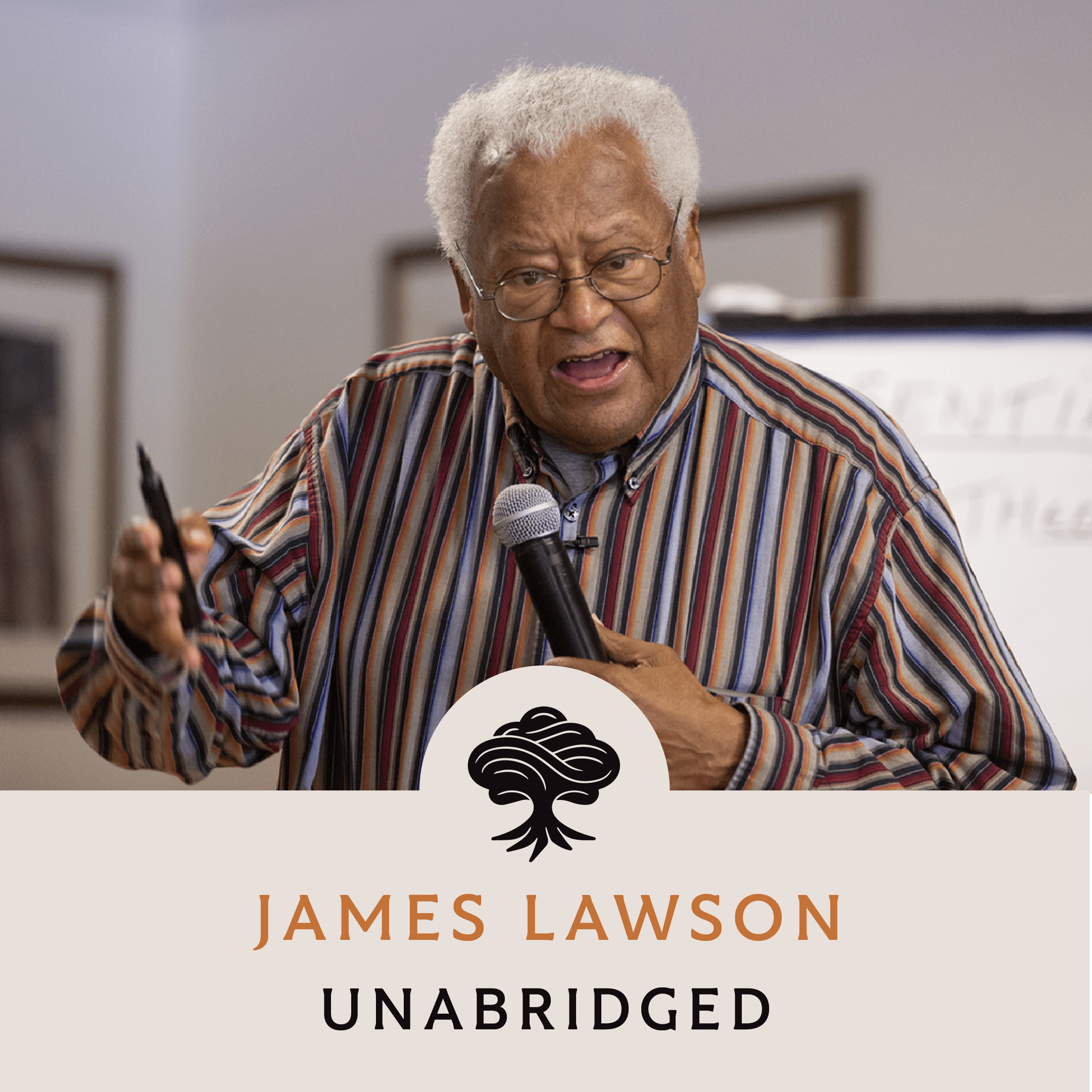 Thumbnail for "138: Unabridged Interview: James Lawson". Thumbnail for "138: Unabridged Interview: James Lawson".