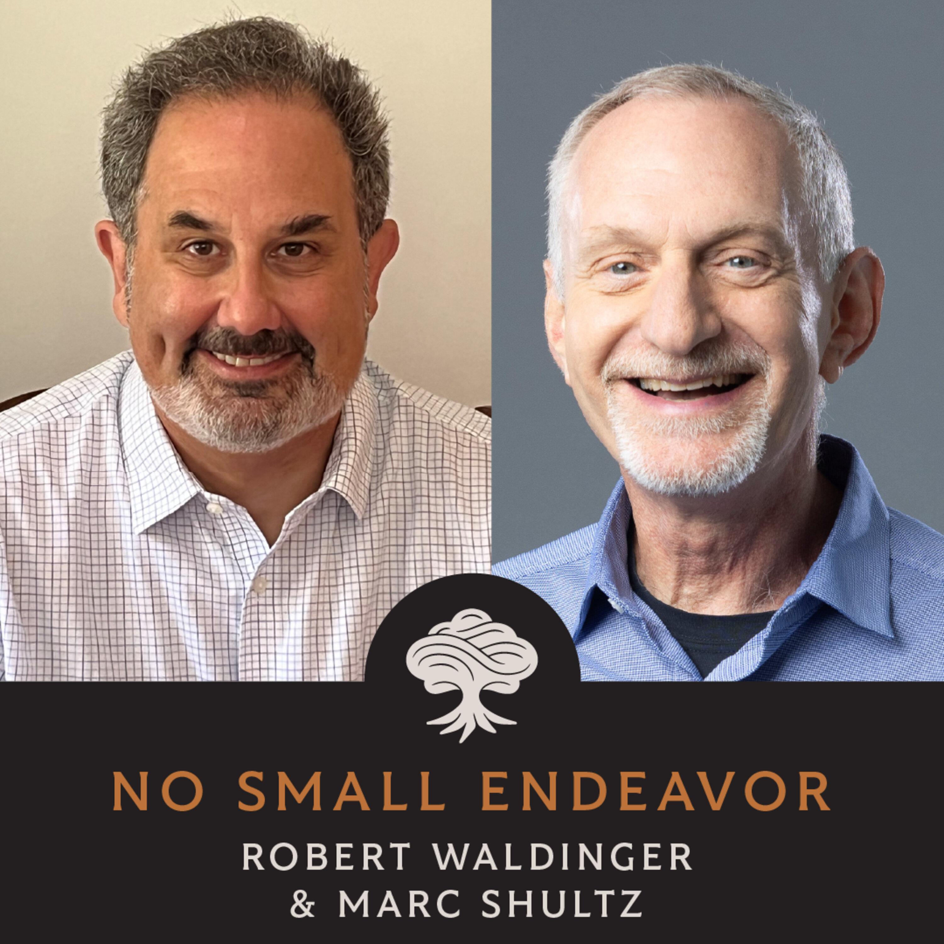 Thumbnail for "98: The Good life - Lessons From The World's Longest Scientific Study Of Happiness: Robert Waldinger and Marc Schulz". Thumbnail for "98: The Good life - Lessons From The World's Longest Scientific Study Of Happiness: Robert Waldinger and Marc Schulz".