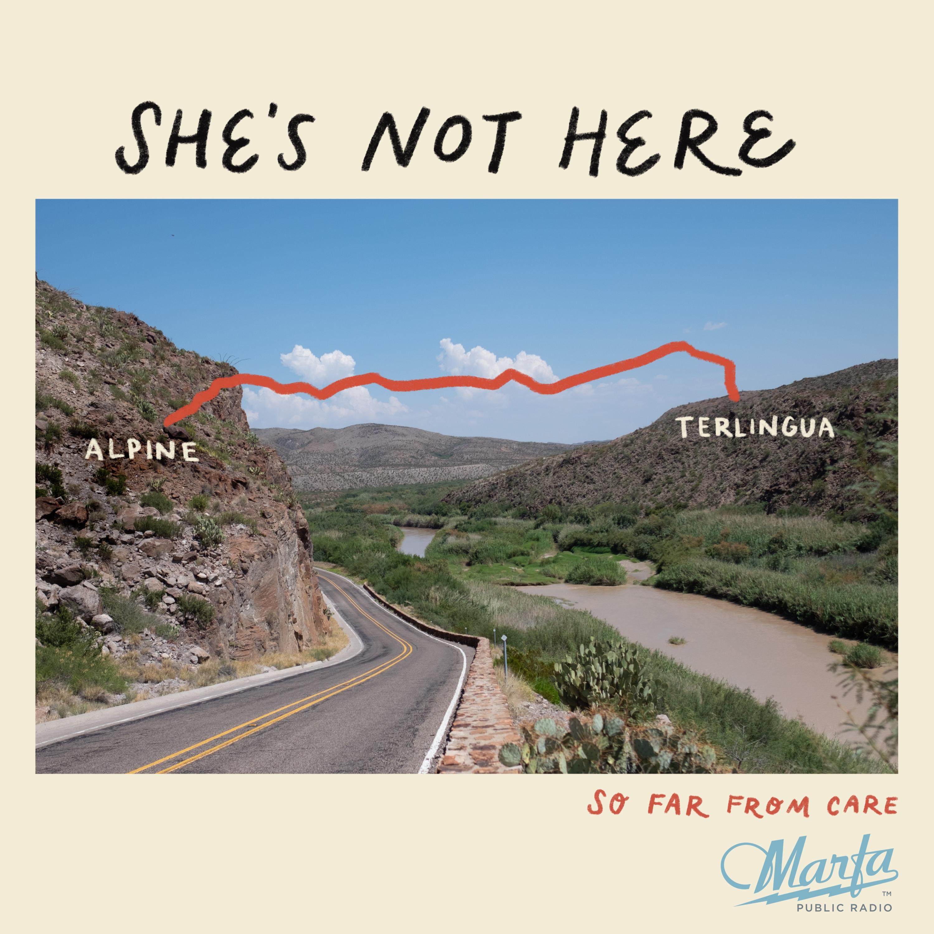 Thumbnail for "Episode 4: She's Not Here". Thumbnail for "Episode 4: She's Not Here".