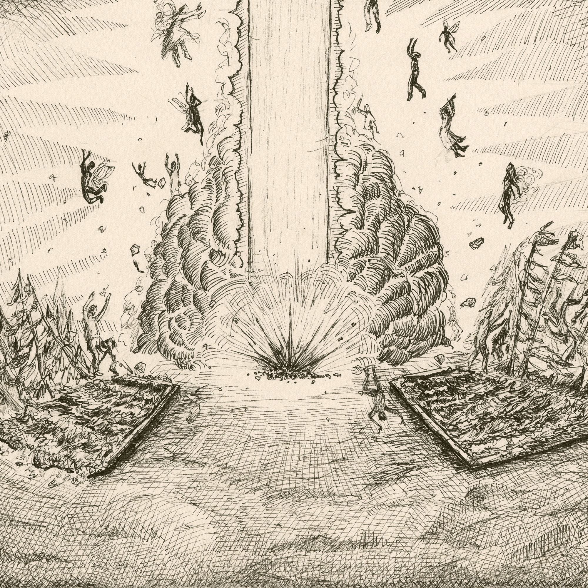 Thumbnail for "The Man in the Dust". Thumbnail for "The Man in the Dust".