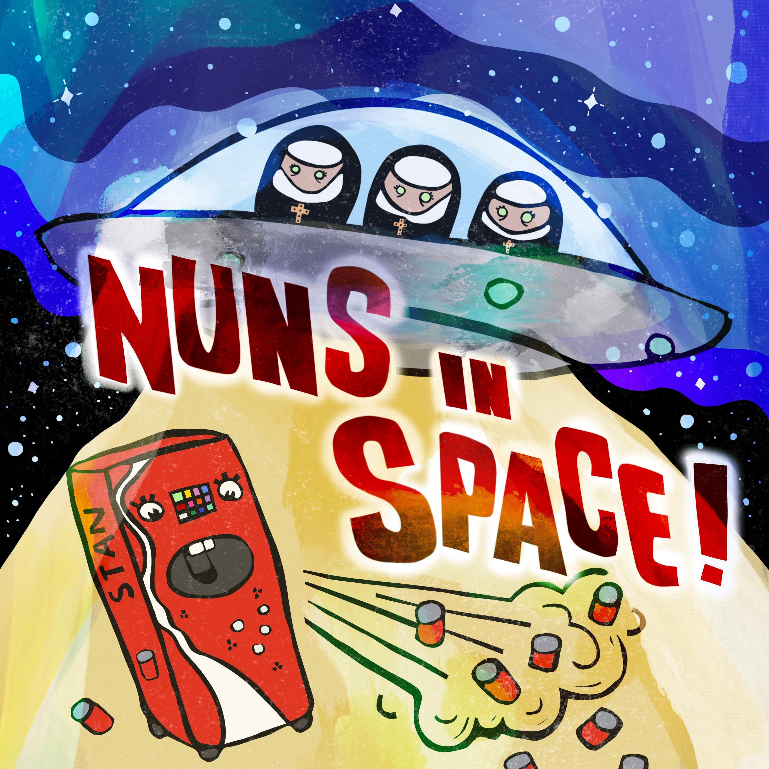 Thumbnail for "Game Show Planet | Nuns in Space S3 E3". Thumbnail for "Game Show Planet | Nuns in Space S3 E3".